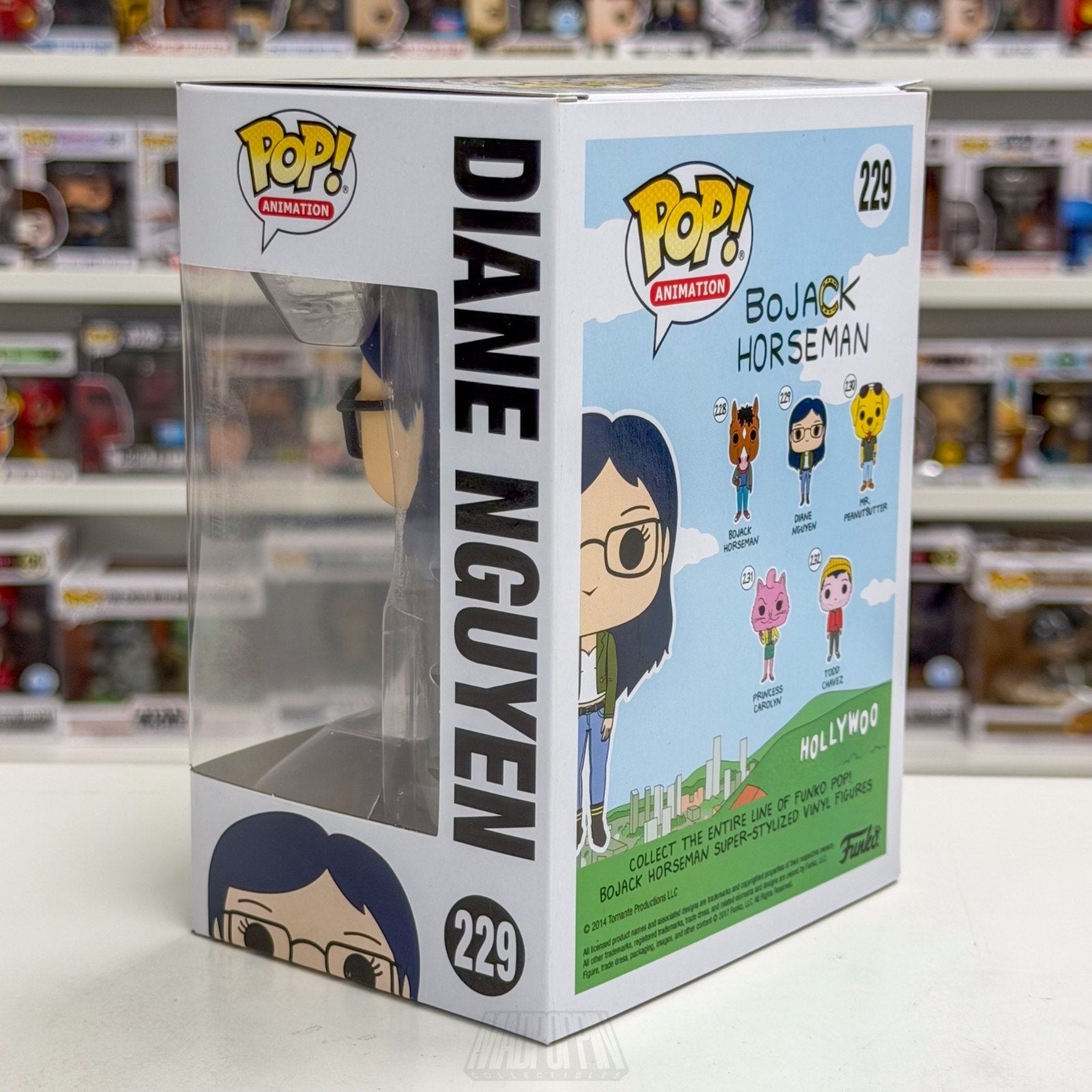 Funko Pop Animation Bojack Horseman Diane Nguyen 229 Netflix Toy Vinyl Figure