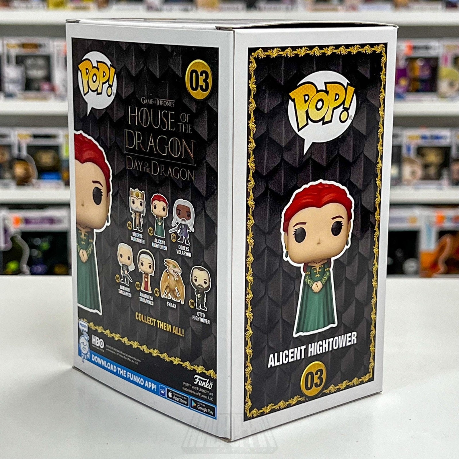 Funko Pop TV HBO House of the Dragon Alicent Hightower 03 Vinyl Figure