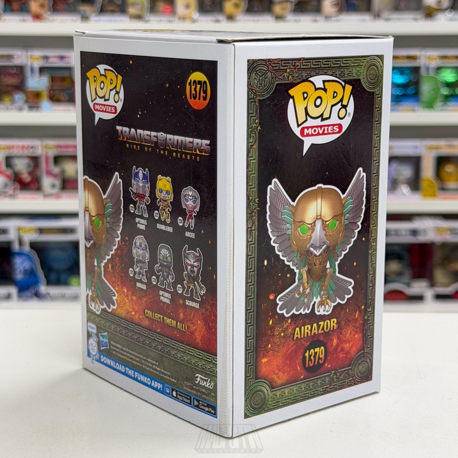 Funko Pop Movies Transformers Rise of the Beasts Airazor SDCC 1379 Vinyl Figure