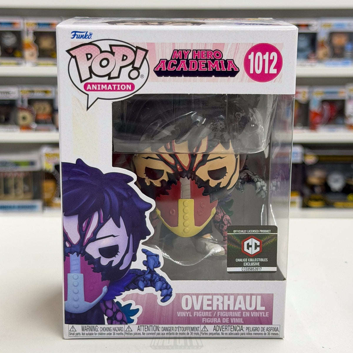 Funko Pop Anime My Hero Academia Overhaul Chalice Collectibles 1012 Vinyl Figure