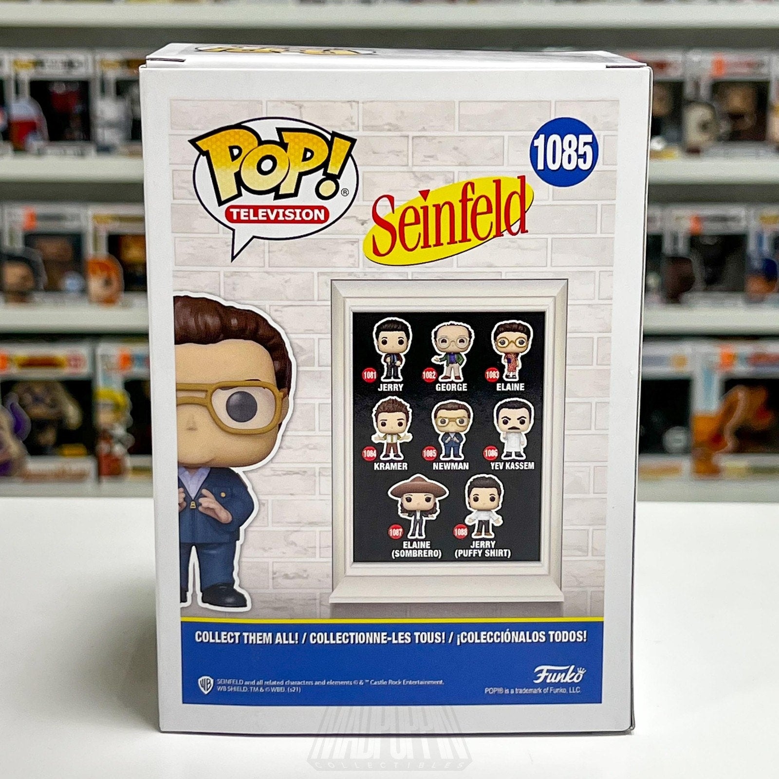 Funko Pop TV Seinfeld Newman 1085 Comedy Sitcom Vinyl Figure