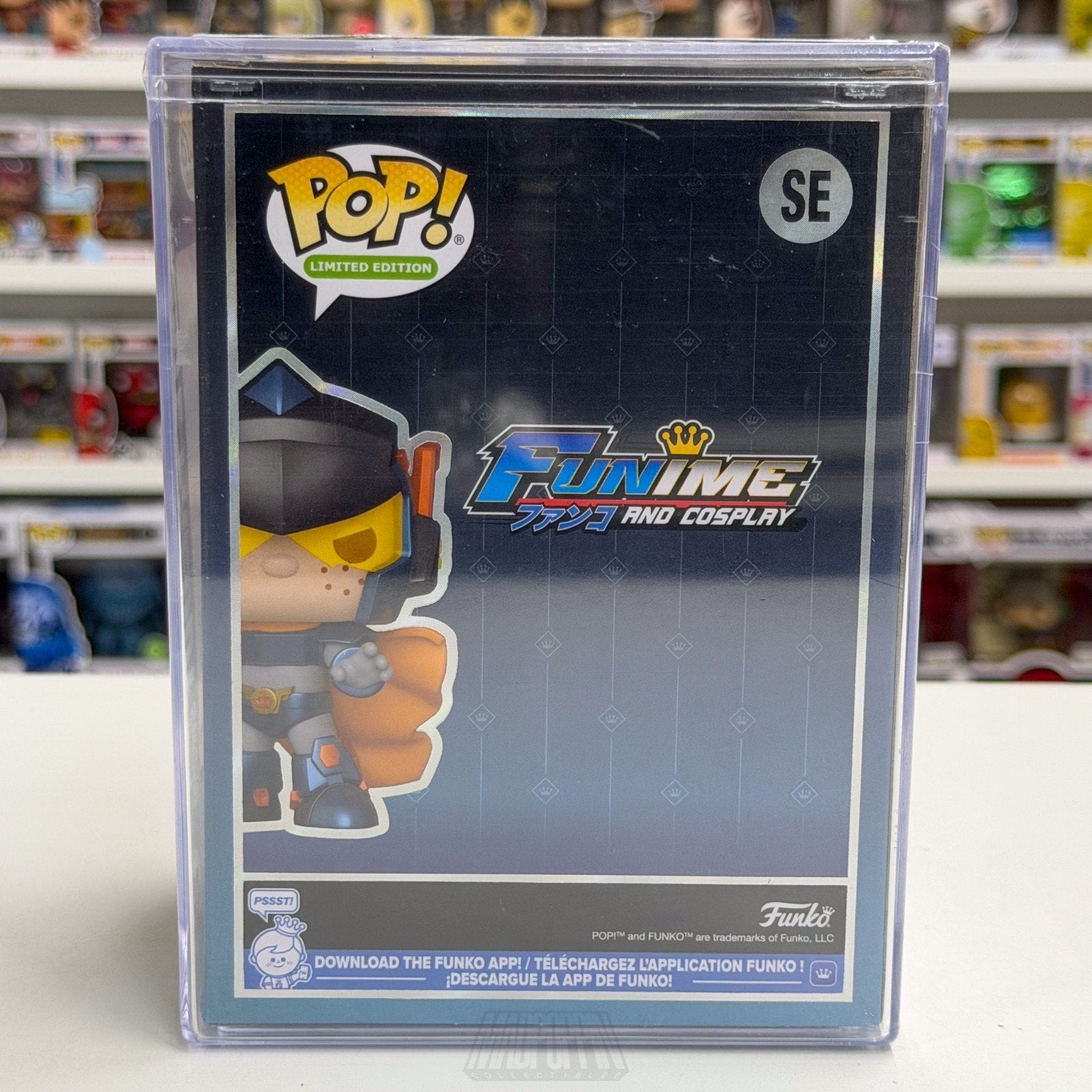 Funko Pop Funime & Cosplay Ultimate Freddy Sword SE 5000 SDCC 2026 CON STICKER