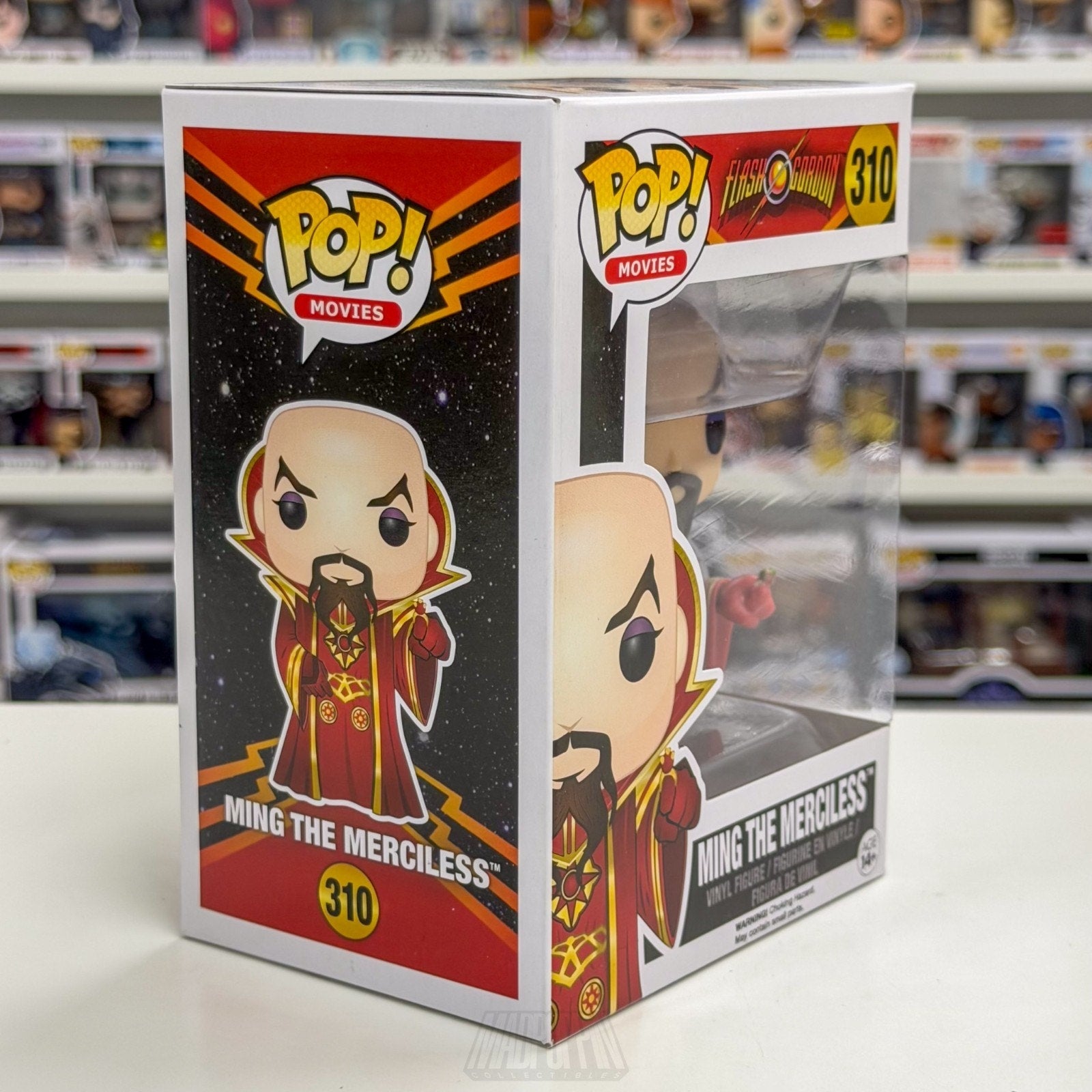 Funko Pop Movies Flash Gordon Ming the Merciless 310 Space Opera Vinyl Figure