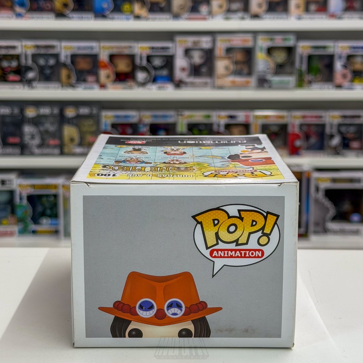 Funko Pop Anime One Piece Portgas D Ace 100 ORIGINAL 2016 RELEASE Manga Figure