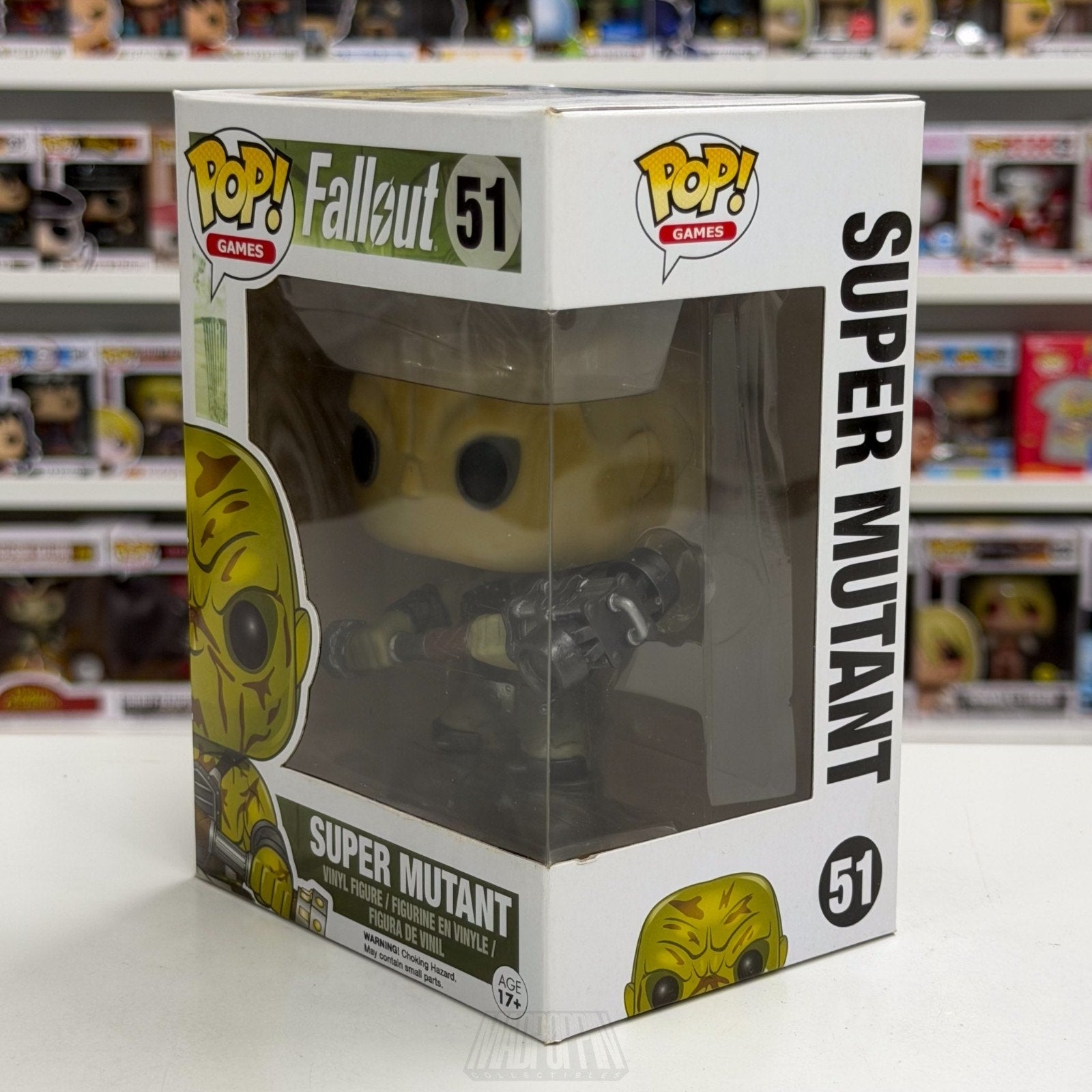 Funko Pop Games Fallout Super Mutant 51 Post-Apocalyptic Humanoid Vinyl Figure