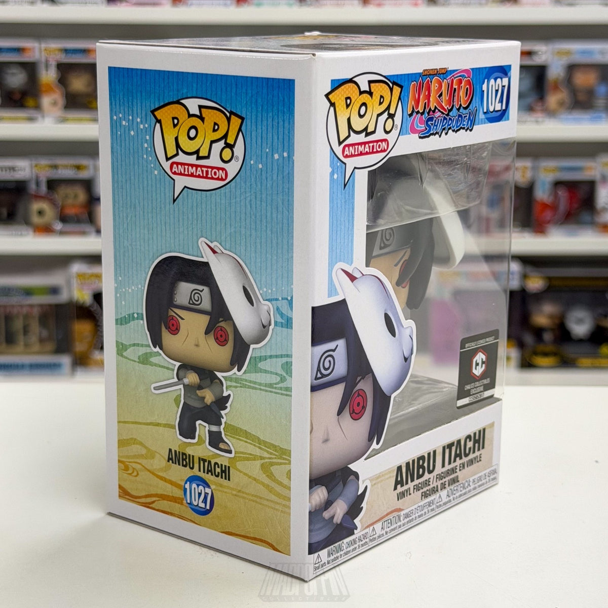Funko Pop Anime Naruto Anbu Itachi Chalice Collectibles 1027 Manga Vinyl Figure