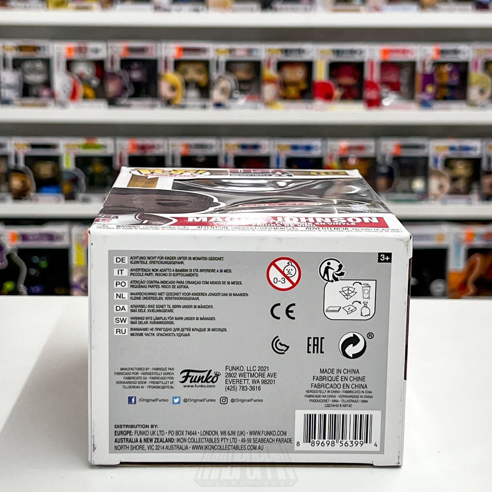Funko Pop! Magic Johnson USA Basketball #112 Target Exclusive Vinyl Figure NBA