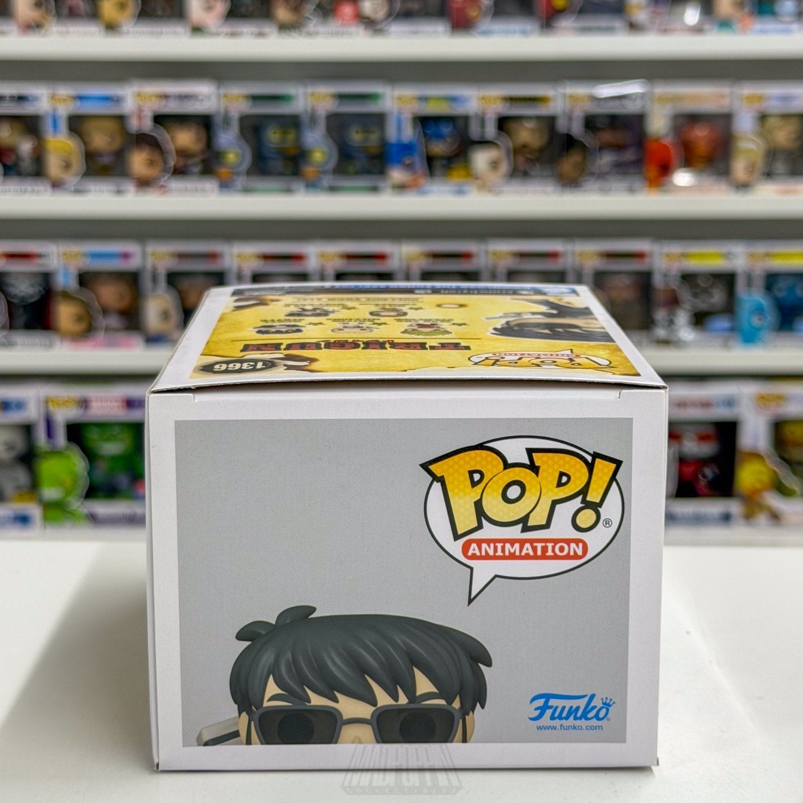 Funko Pop Anime Trigun Nicholas D Wolfwood 1366 Japanese Manga Toy Vinyl Figure