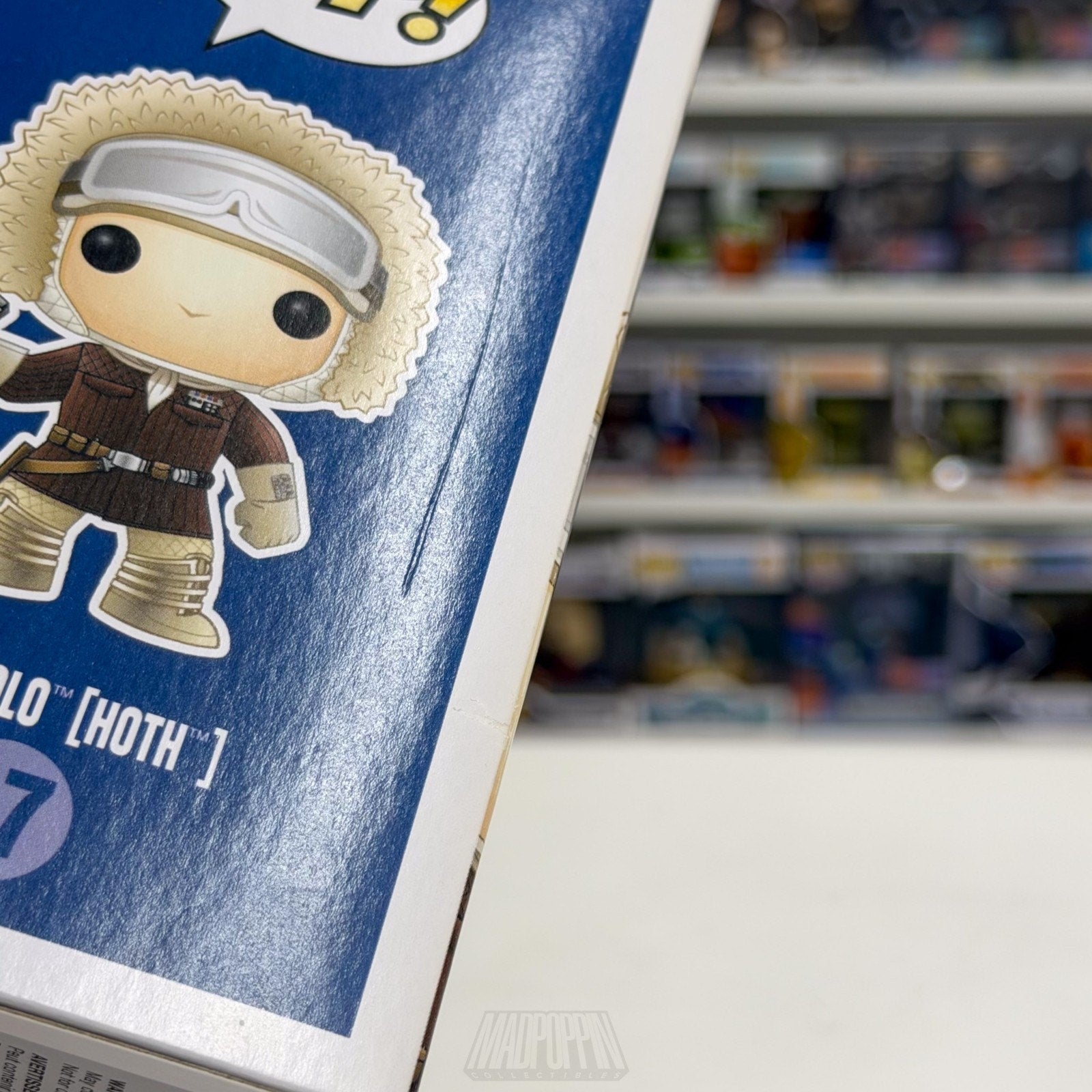 Funko Pop Star Wars Han Solo Hoth Blue Box GameStop 47 ESB Ice Toy Vinyl Figure