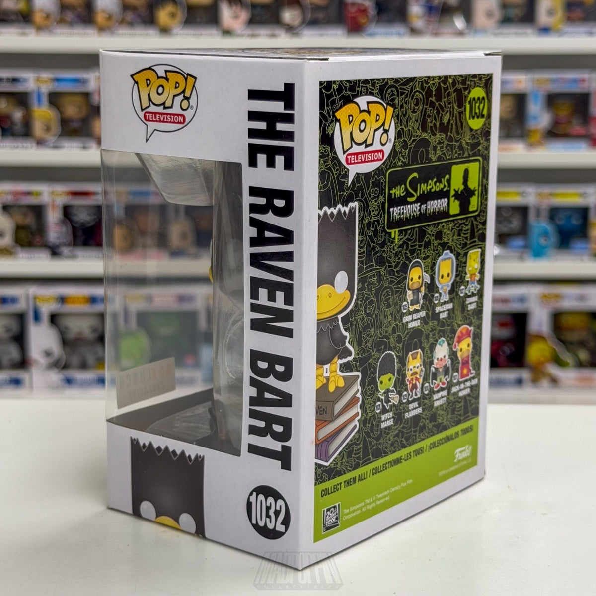 Funko Pop Simpsons Treehouse of Horror Raven Bart BoxLunch 1032 Toy Vinyl Figure