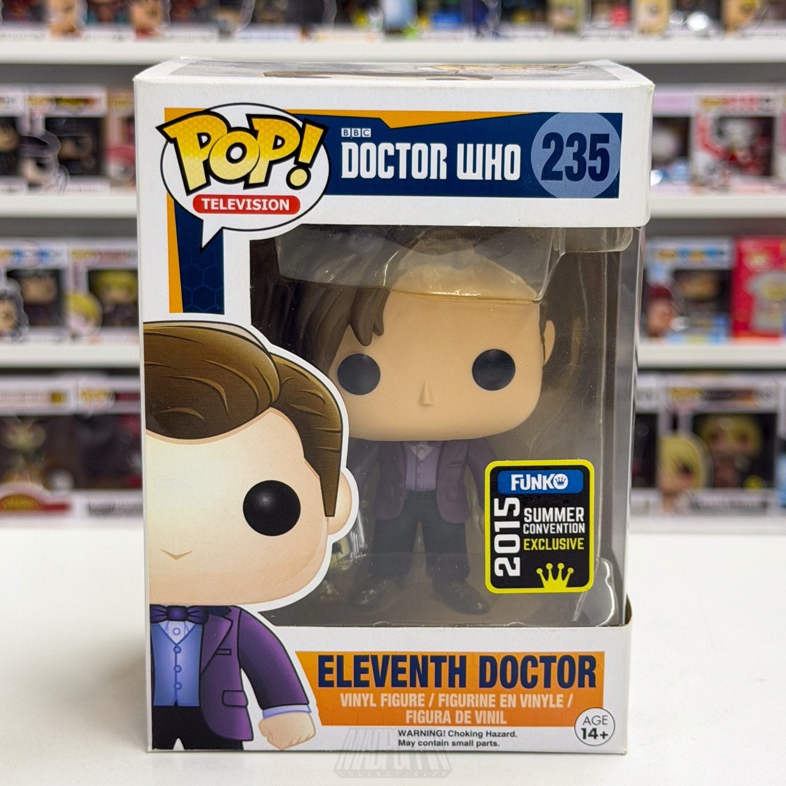 Funko Pop TV BBC Doctor Who Eleventh Doctor Cyberman Head SDCC 235 Vinyl Figure