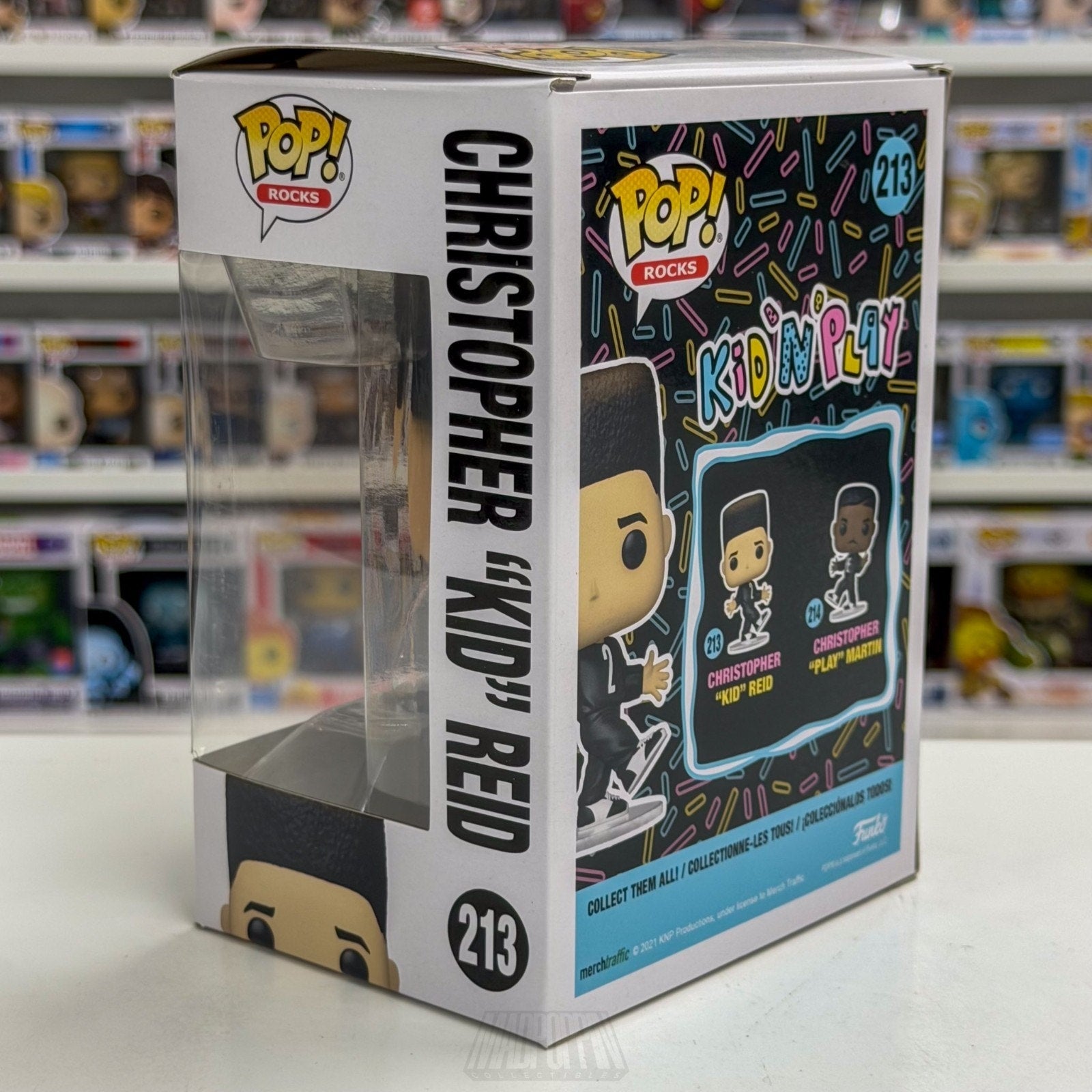 Funko Pop Rocks Kid N Play Christopher "Kid" Reid 213 Rap Hip Hop Vinyl Figure