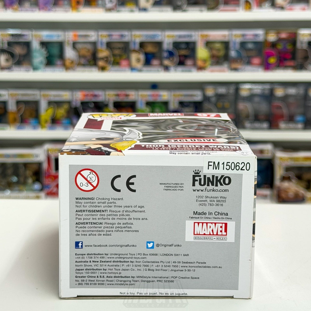 Funko Pop Marvel Collector Corps Lady Thor Jane Foster Secret Wars 97 Toy Figure