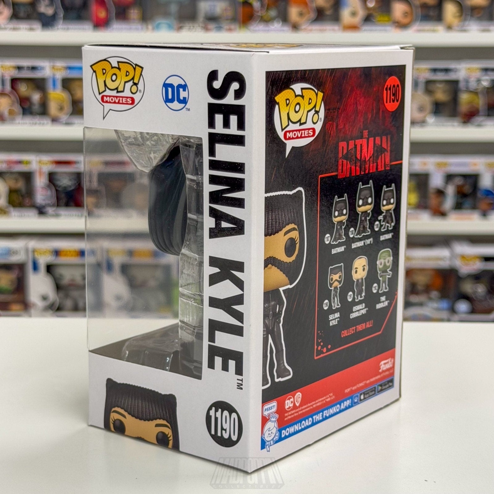 Funko Pop DC Movies Batman Selina Kyle Catwoman 1190 Gotham Crime Vinyl Figure