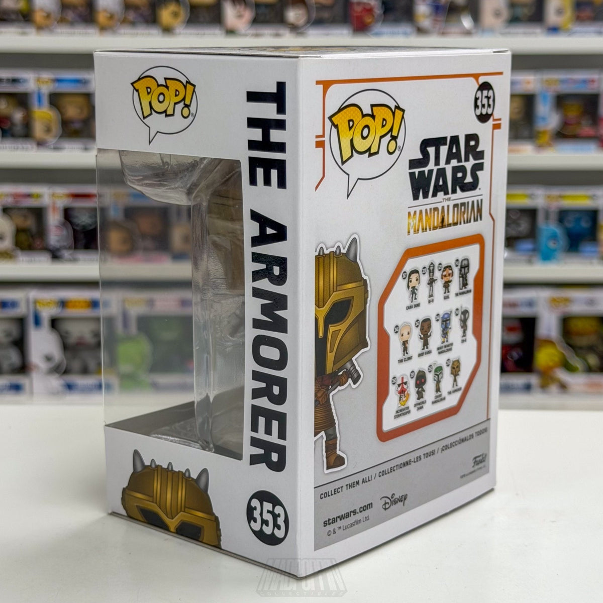 Funko Pop Star Wars Mandalorian The Armorer 353 Mandalore Tribe Toy Vinyl Figure