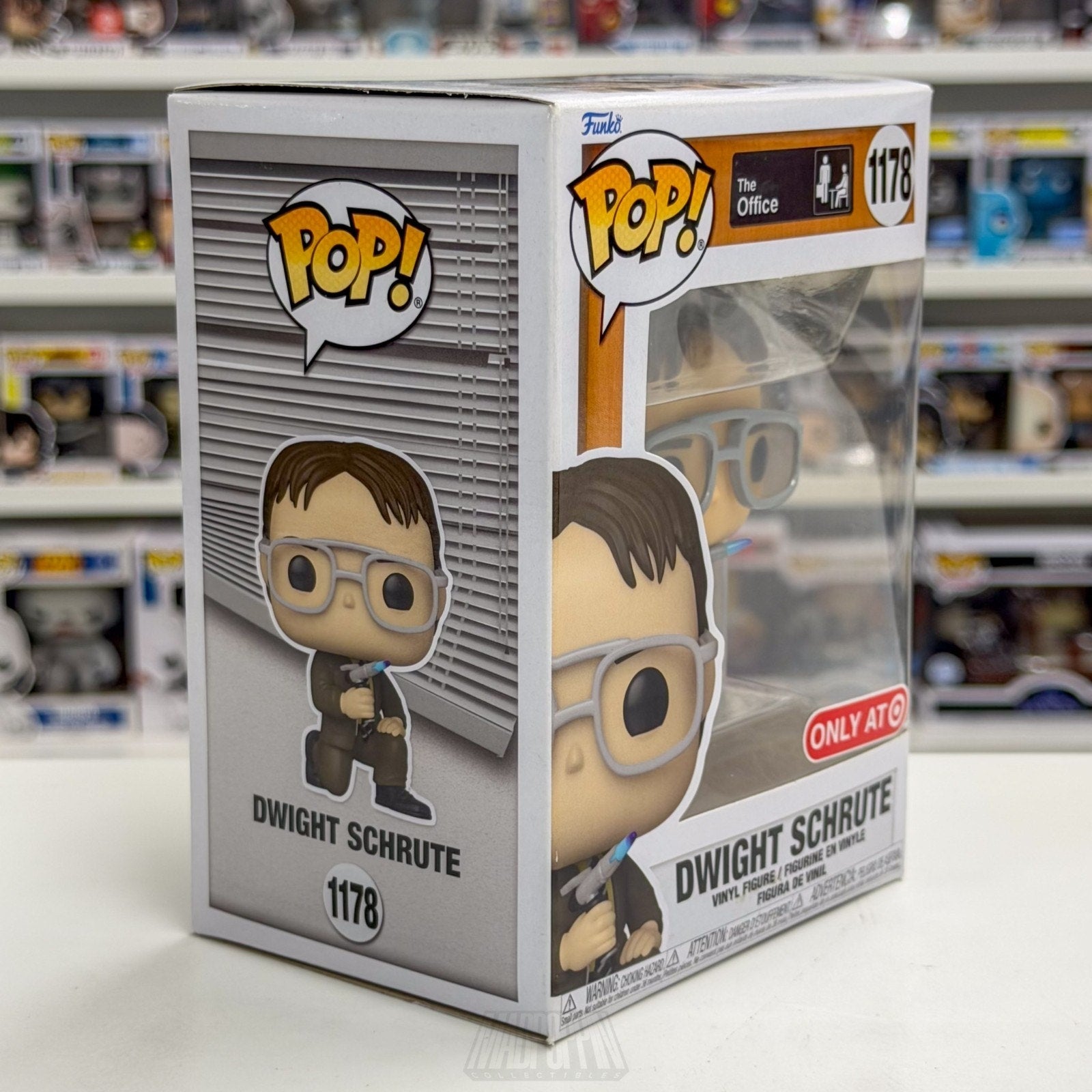 Funko Pop TV The Office Dwight Schrute Blow Torch Target 1178 Toy Vinyl Figure