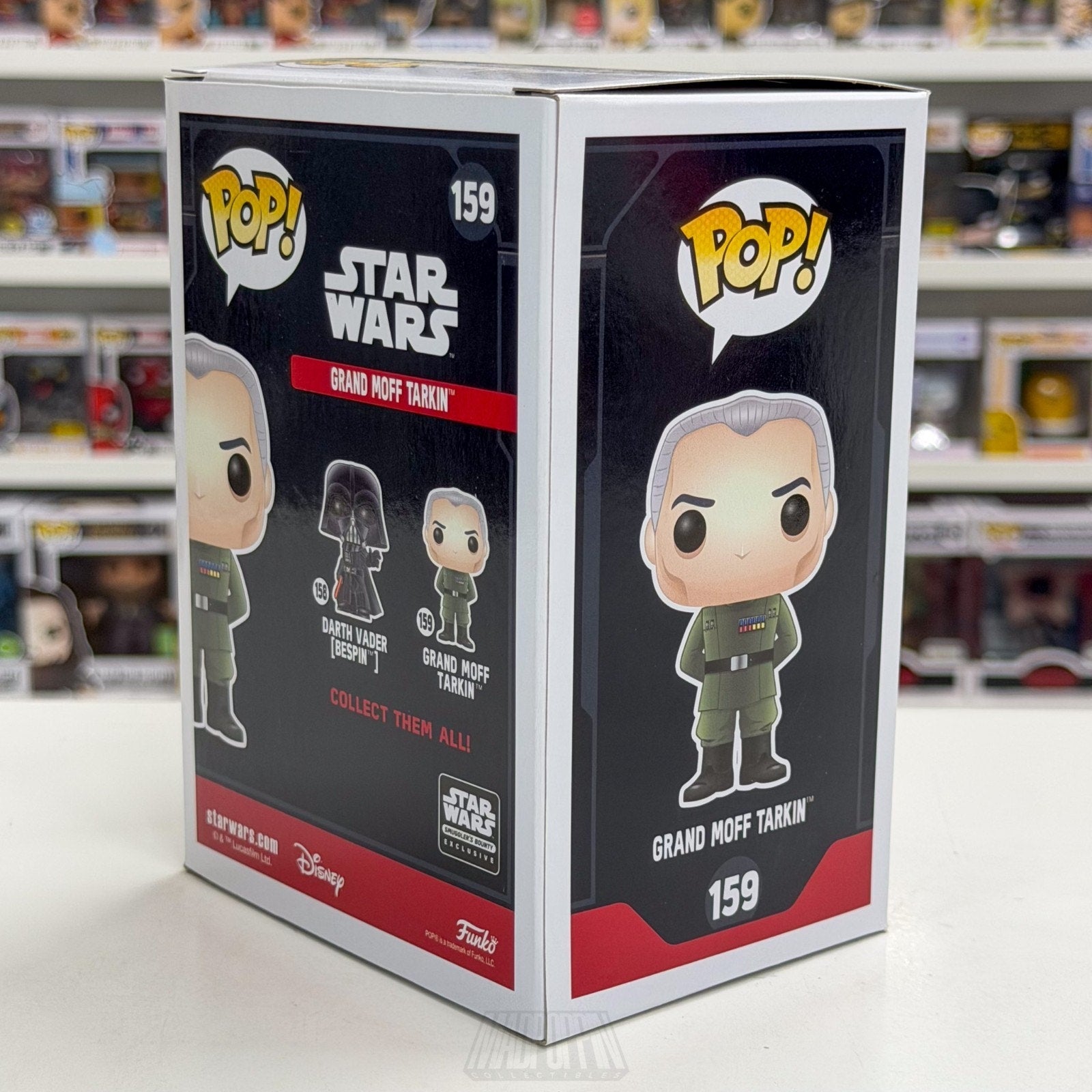 Funko Pop Star Wars Smuggler's Bounty Grand Moff Tarkin 159 Empire Vinyl Figure