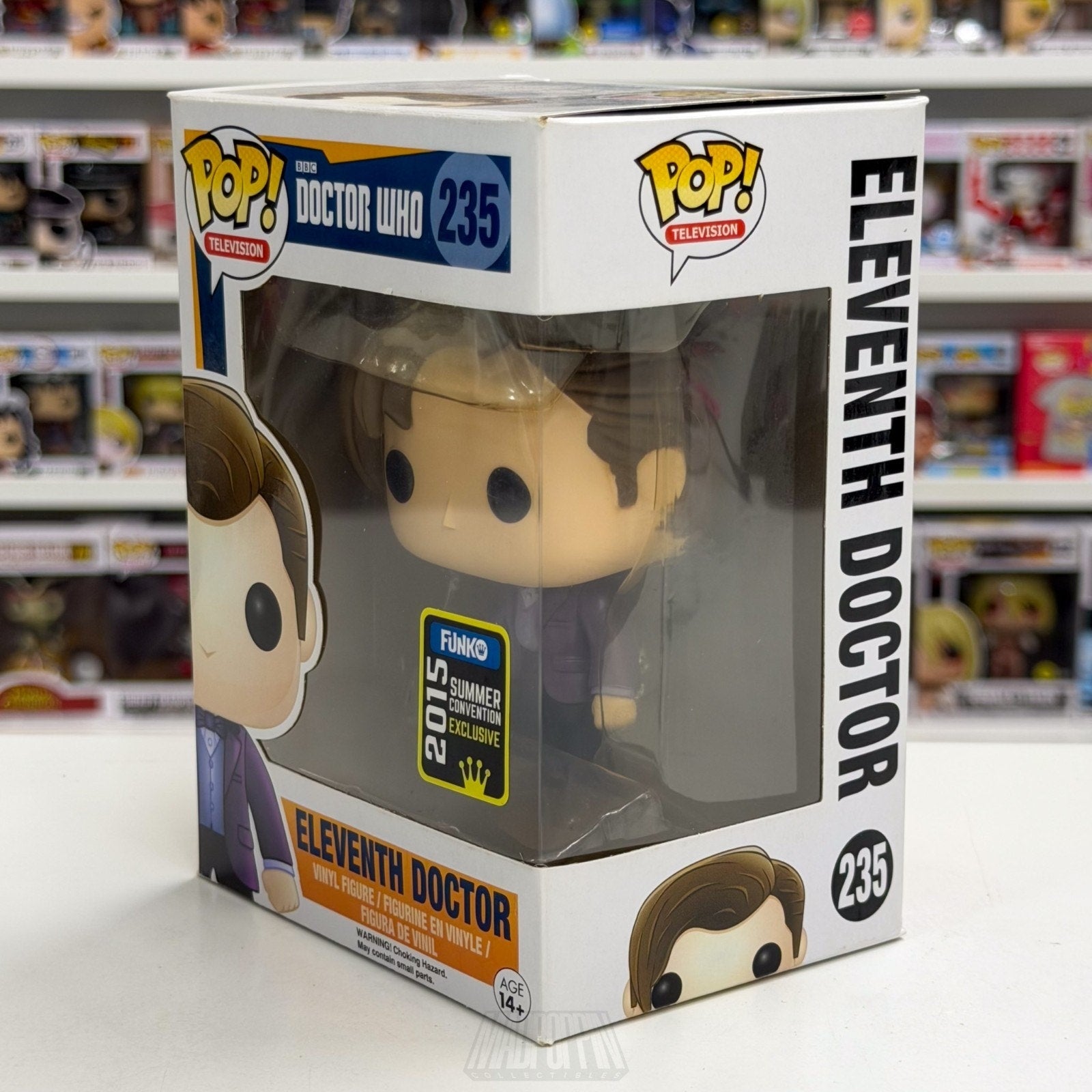 Funko Pop TV BBC Doctor Who Eleventh Doctor Cyberman Head SDCC 235 Vinyl Figure