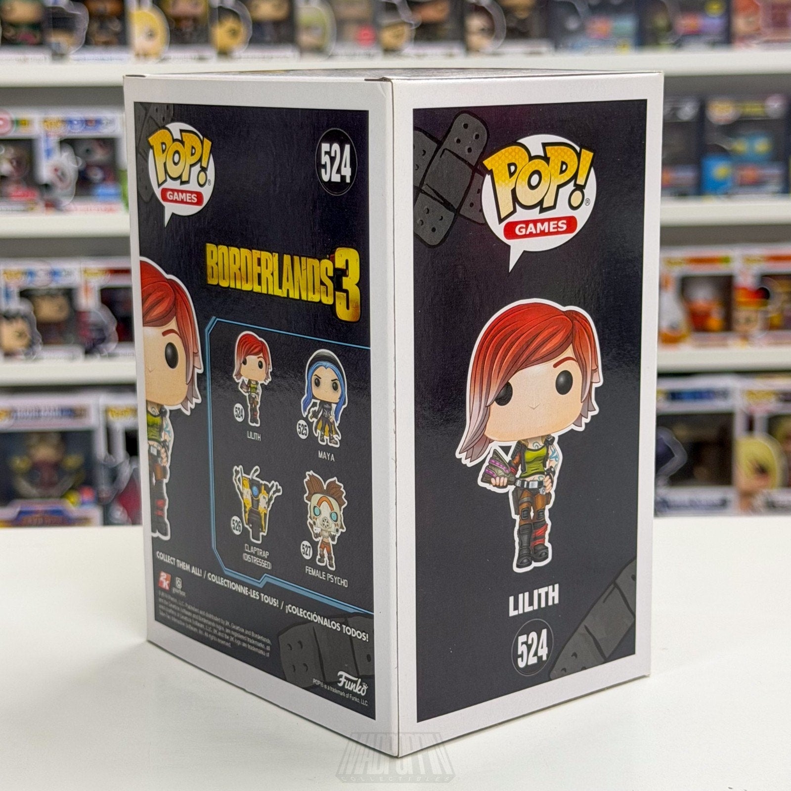 Funko Pop Games Borderlands 3 Lilith 524 Siren Dionysus Sci-Fi FPS Vinyl Figure