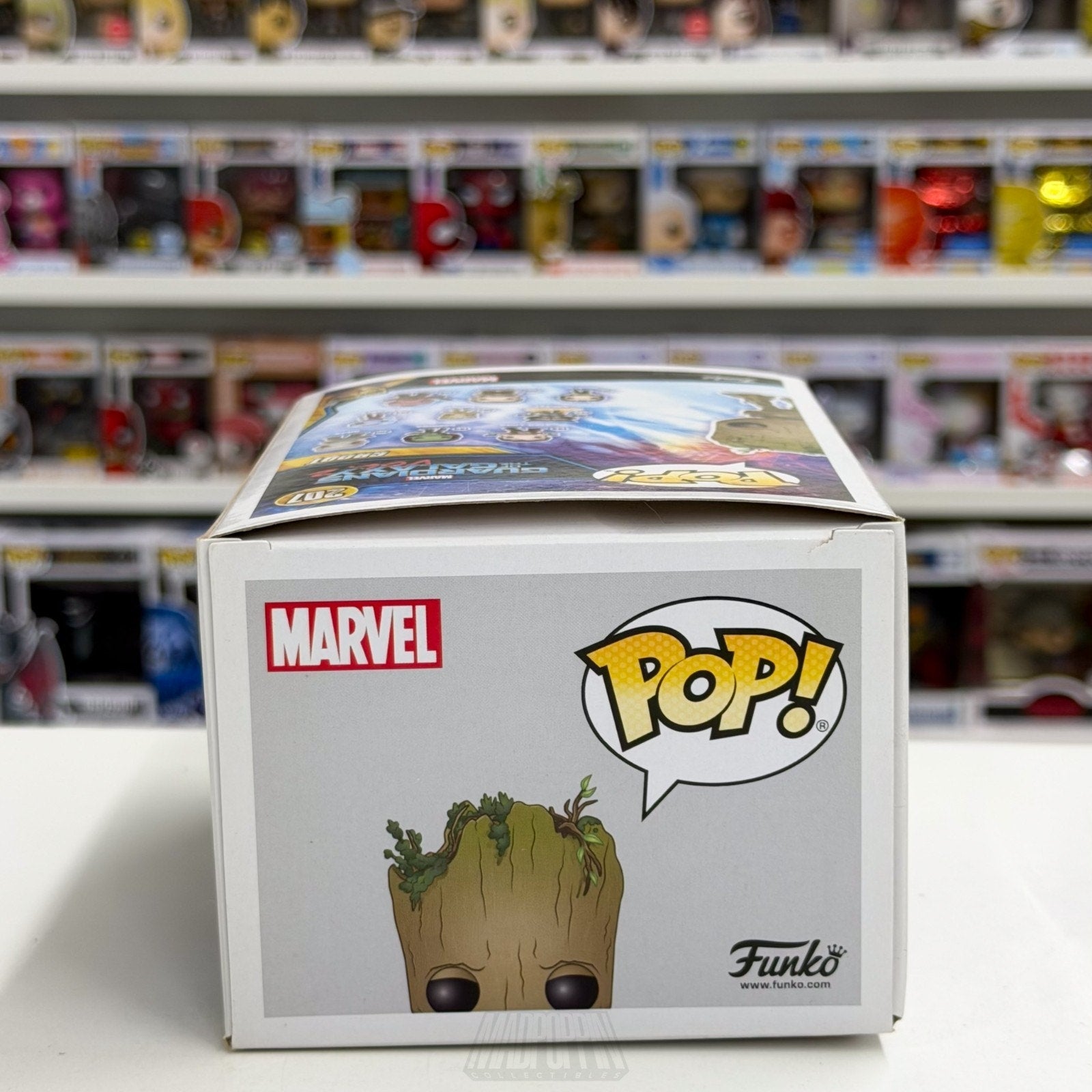 Funko Pop Marvel Guardians of the Galaxy Vol 2 Groot Adolescent 207 Vinyl Figure