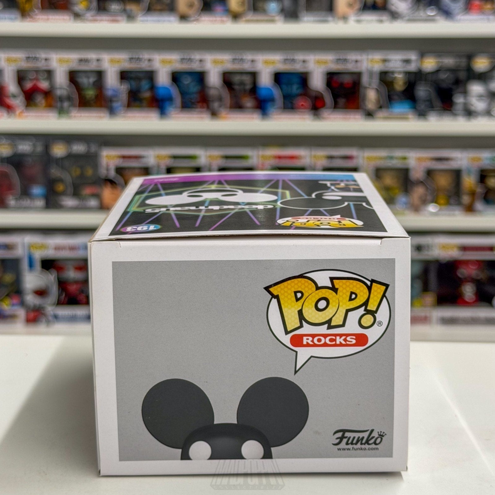 Funko Pop Rocks Deadmau5 Glow 193 Canadian EDM Electronic DJ Toy Vinyl Figure