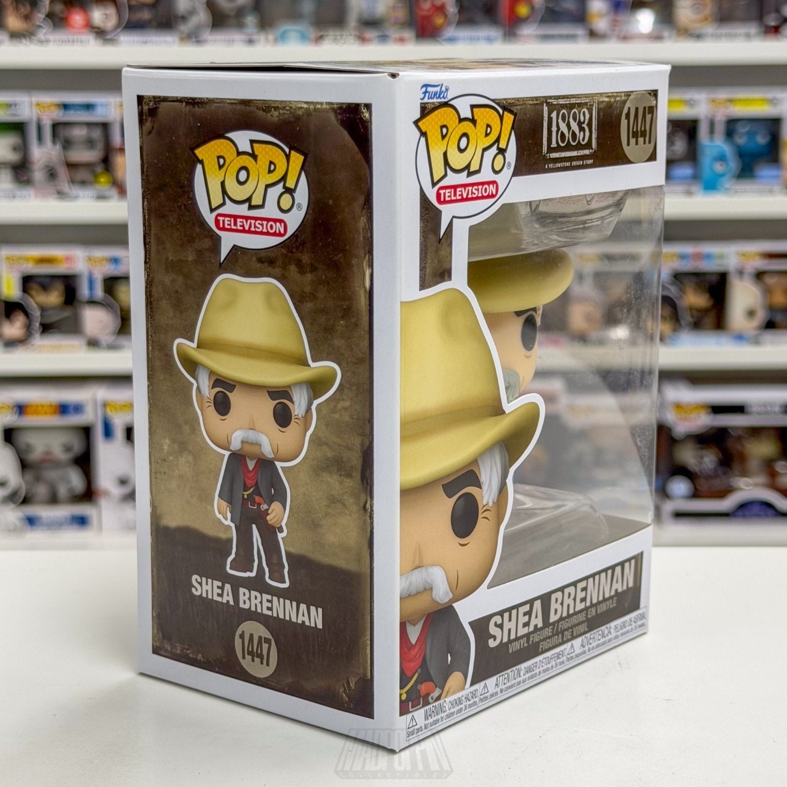 Funko Pop TV 1883 Yellowstone Origin Story Shea Brennan 1447 Western Toy Figure