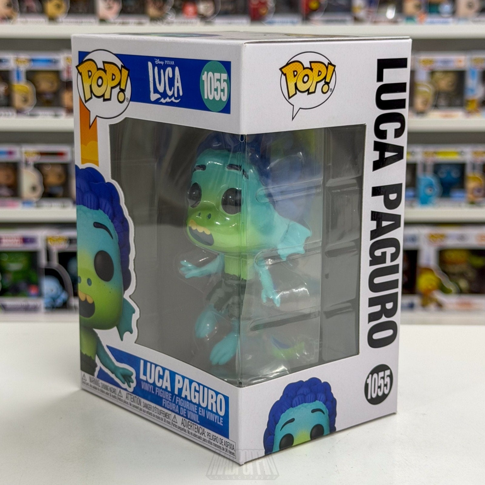 Funko Pop Disney Pixar Luca Paguro 1055 Sea Monster Animation Toy Vinyl Figure