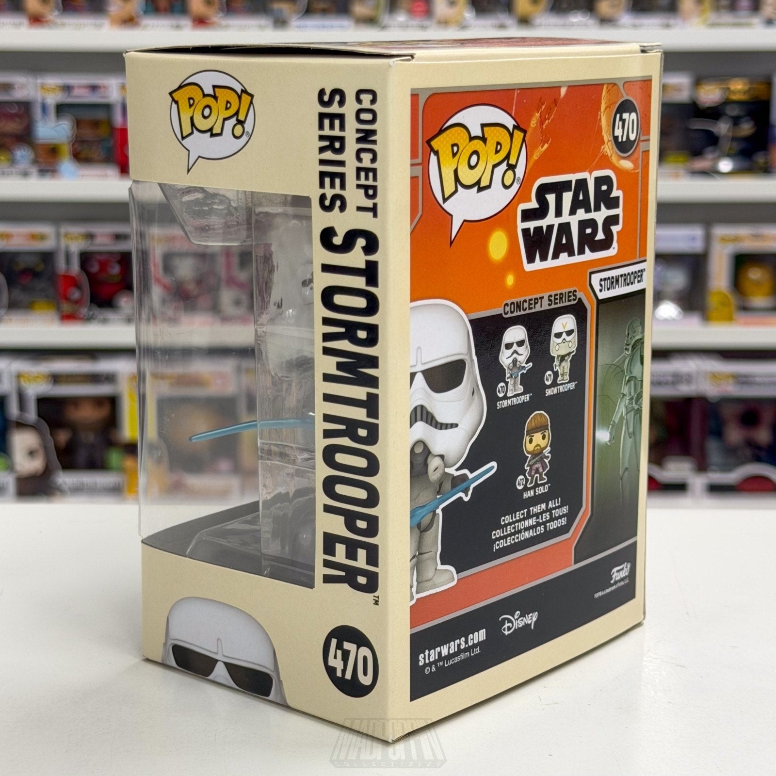 Funko Pop Star Wars Concept Series Stormtrooper 470 Galactic Empire Vinyl Figure