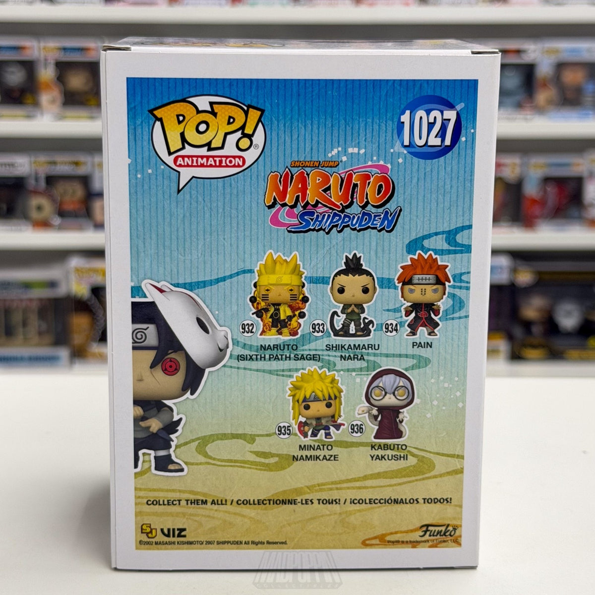 Funko Pop Anime Naruto Anbu Itachi Chalice Collectibles 1027 Manga Vinyl Figure