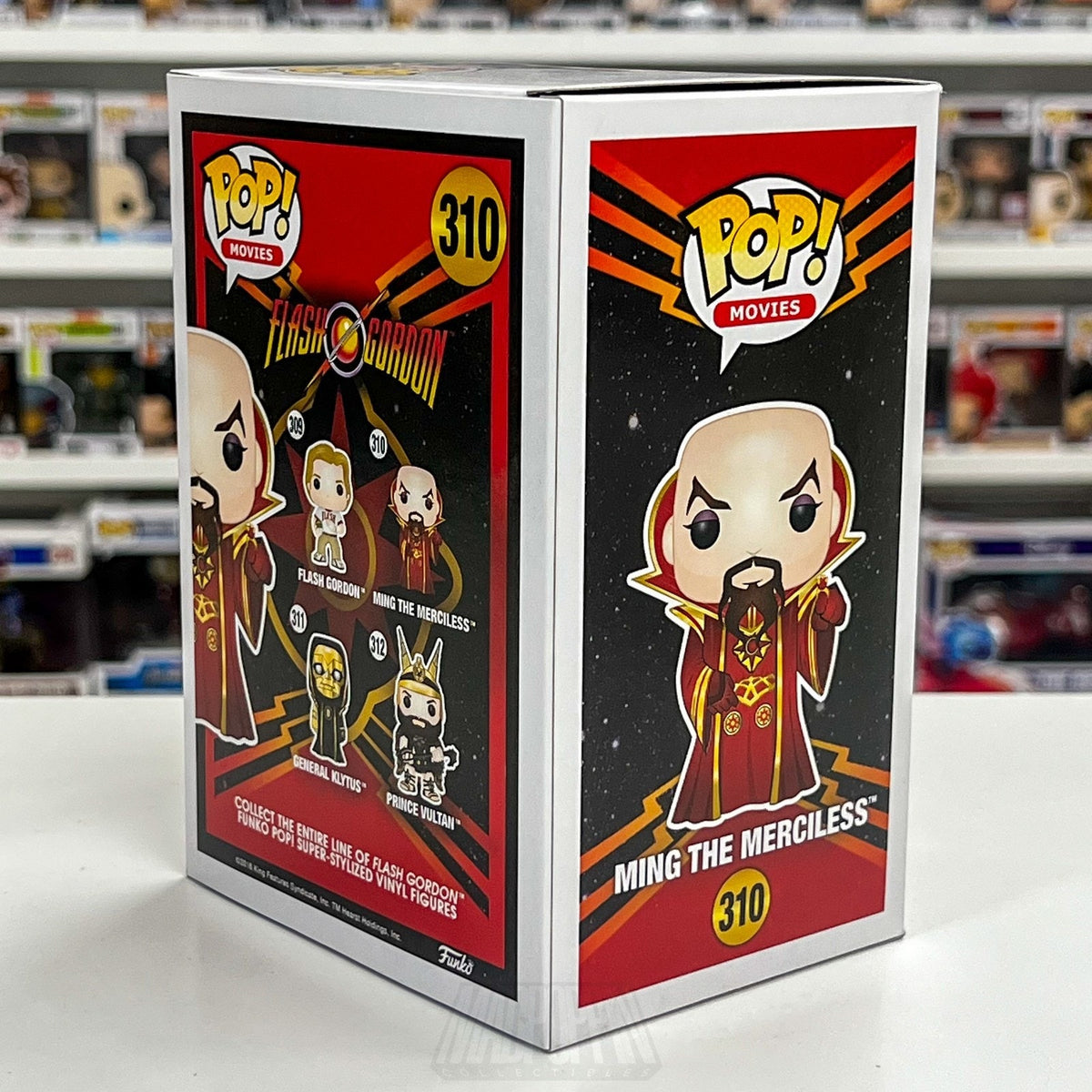 Funko Pop Movies Flash Gordon Ming the Merciless 310 Space Opera Vinyl Figure