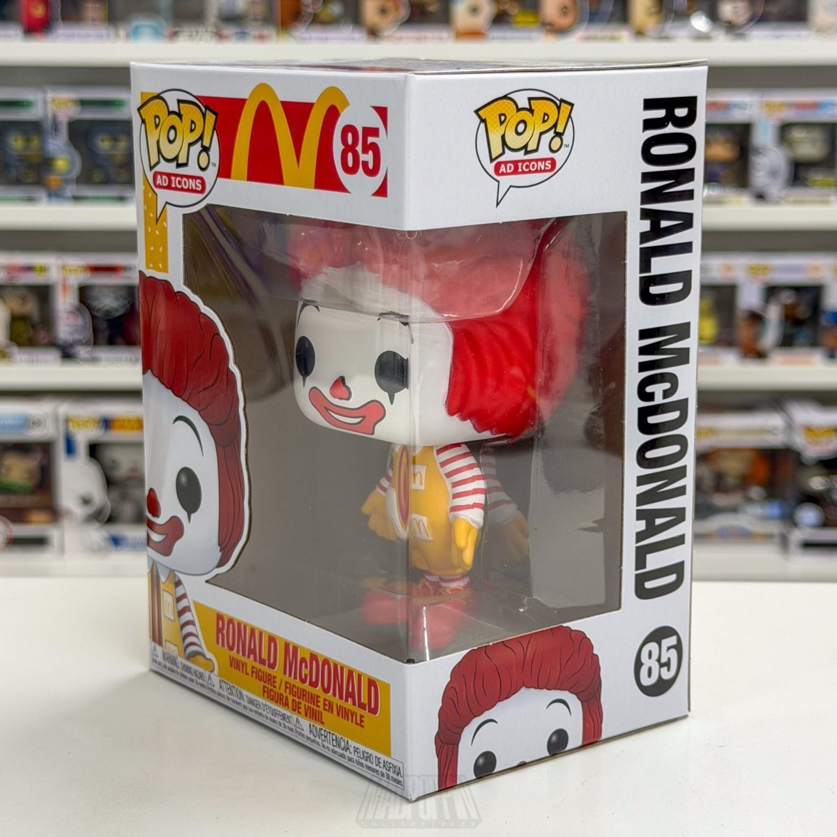 Funko Pop Ad Icons Ronald McDonald 85 Burgers Fast Food Restaurant Vinyl Figure