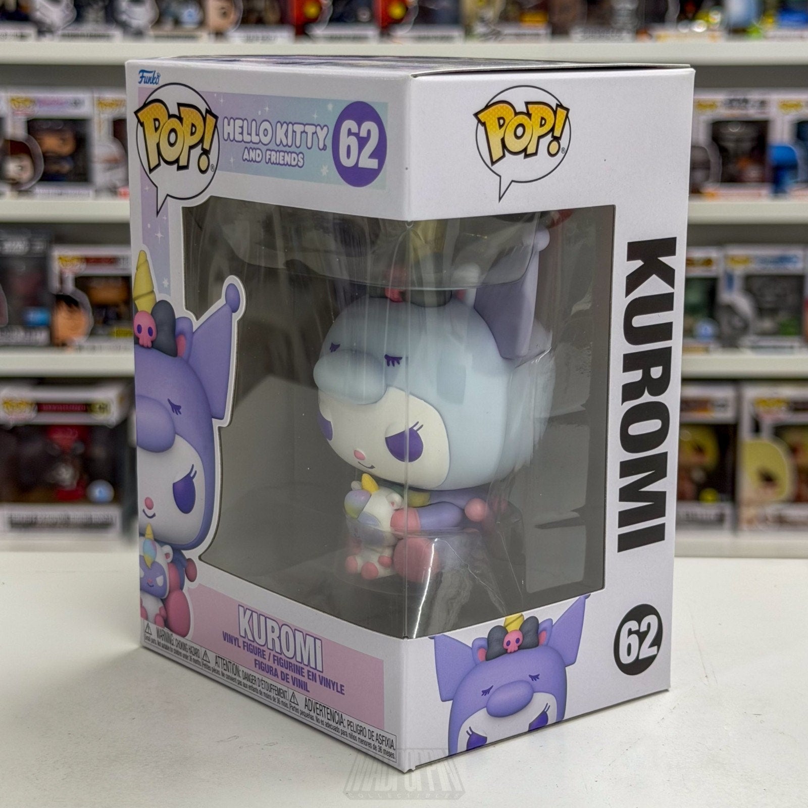 Funko Pop Sanrio Hello Kitty & Friends Kuromi 62 Kawaii Cute Rabbit Vinyl Figure