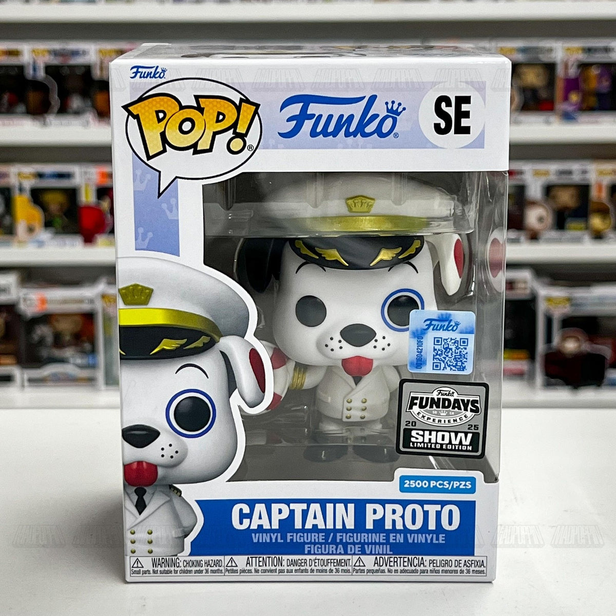 Funko Pop Captain Proto SE Fundays 2025 Limited Edition Vinyl Figure 2500 PCS