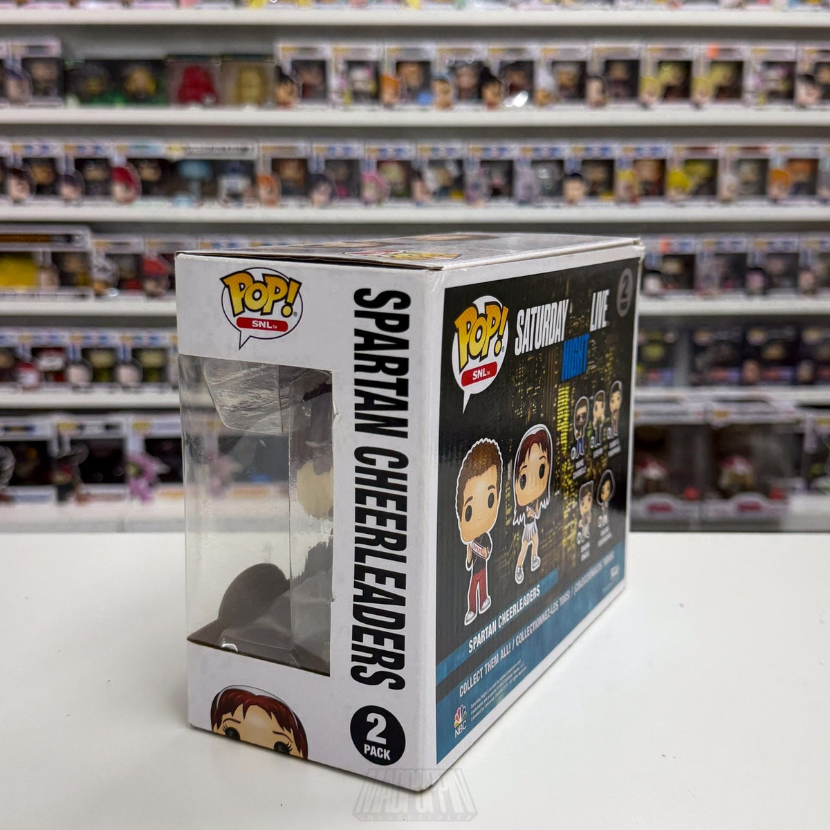Funko Pop SNL Spartan Cheerleaders Spartan Cheerleaders 2 Pack Toy Vinyl Figure