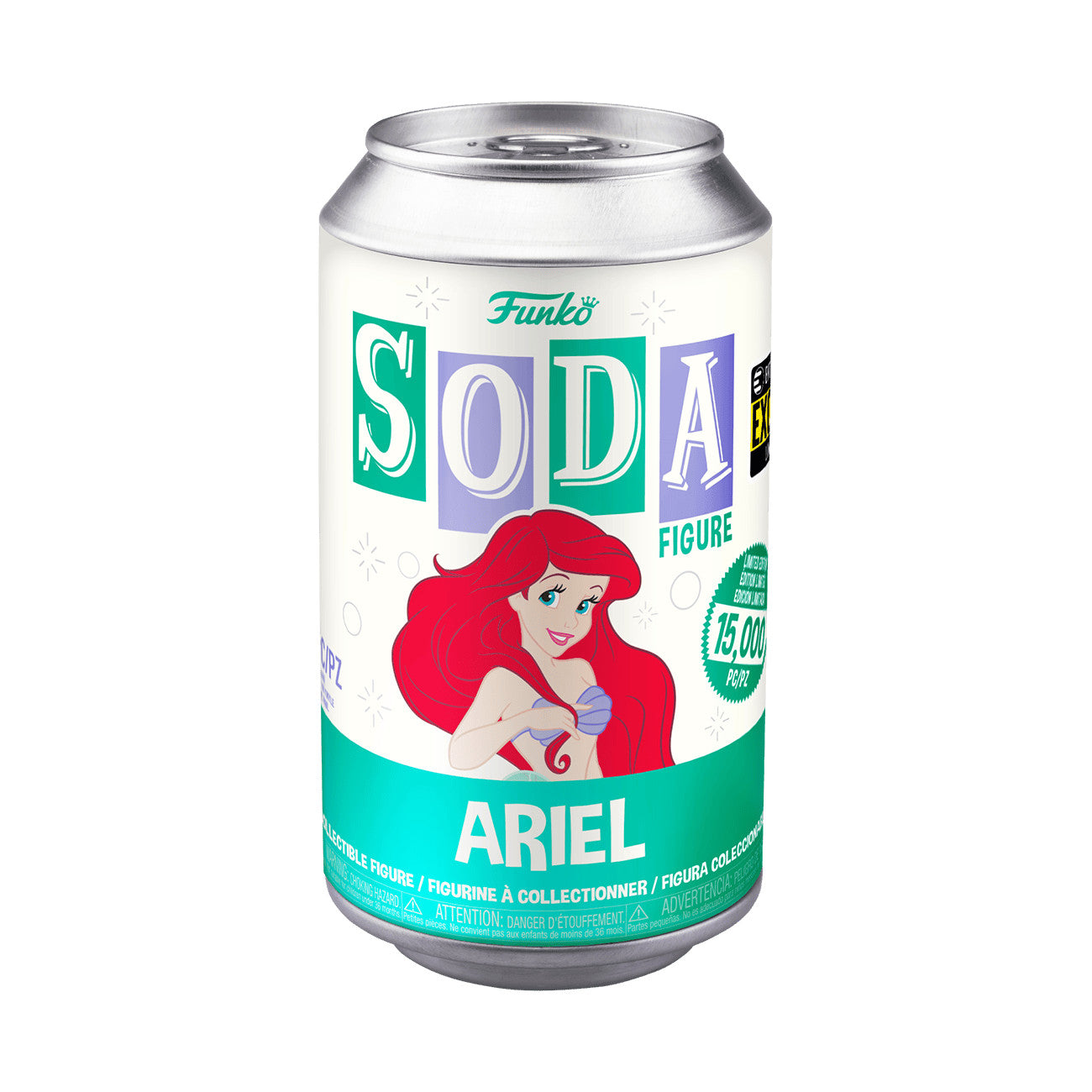 Funko Soda Disney Ariel Entertainment Earth Exclusive Limited Edition 15000 pcs
