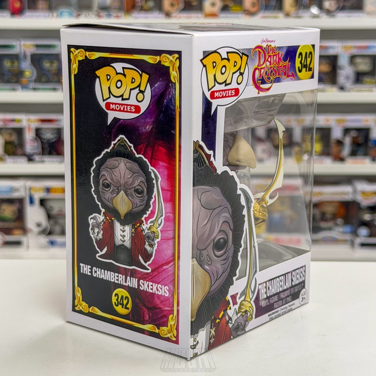 Funko Pop Movies Dark Crystal Chamberlain Skeksis 342 Vaulted Rare Vinyl Figure