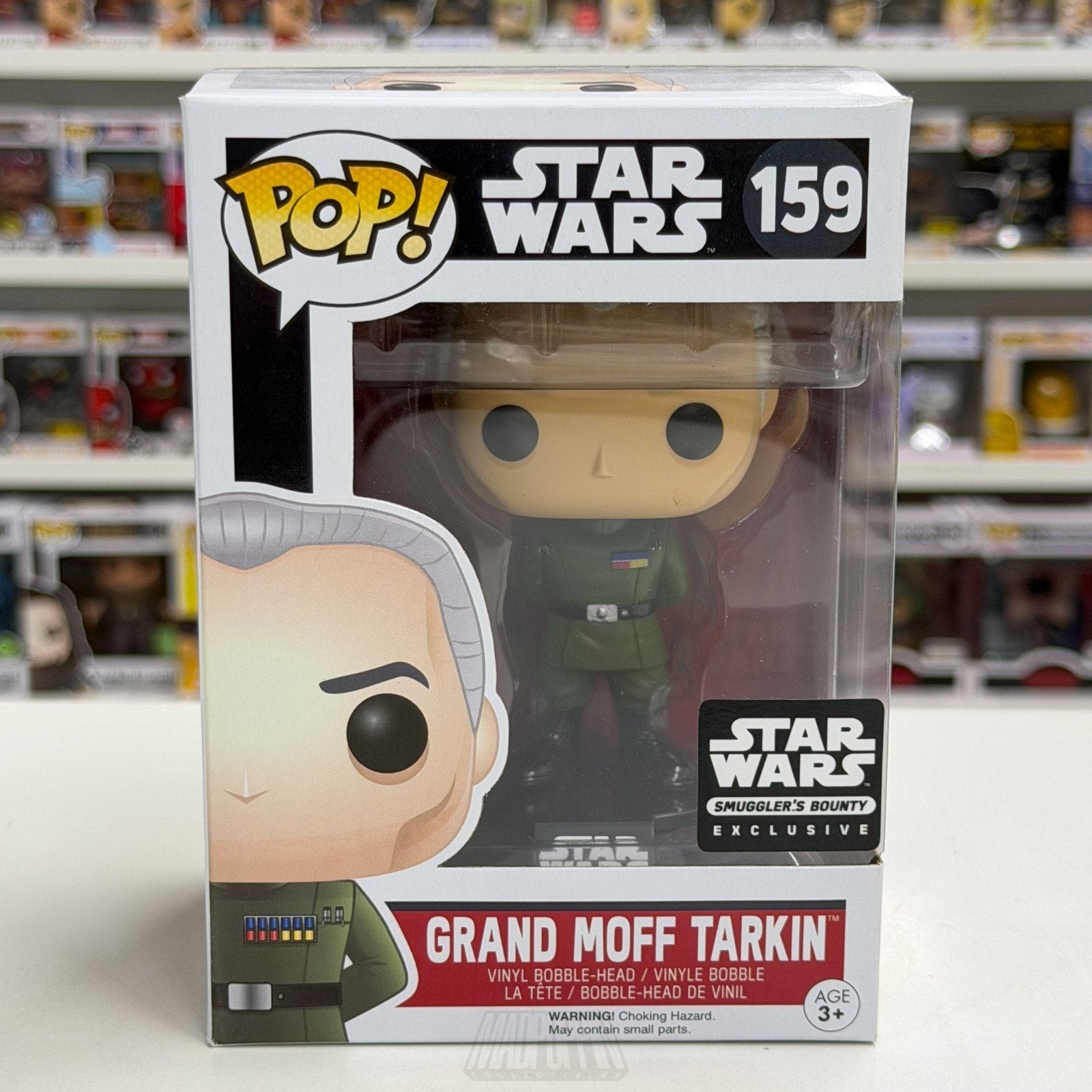 Funko Pop Star Wars Smuggler's Bounty Grand Moff Tarkin 159 Empire Vinyl Figure
