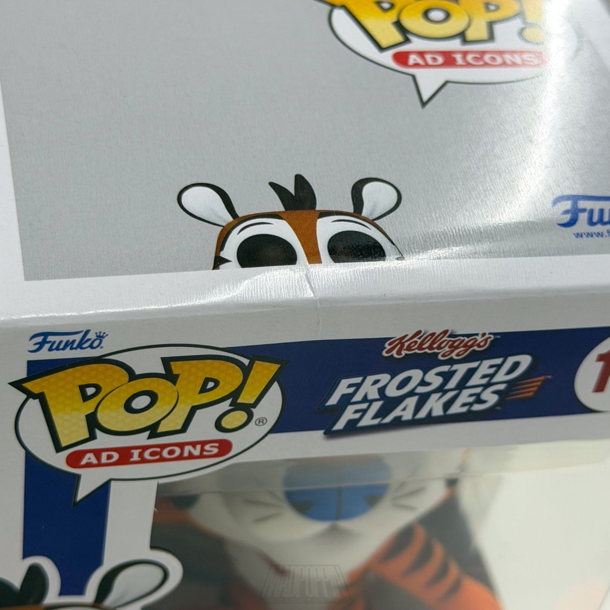 Funko Pop Ad Icons Frosted Flakes Tony the Tiger Surfing Flocked SDCC 191 Figure
