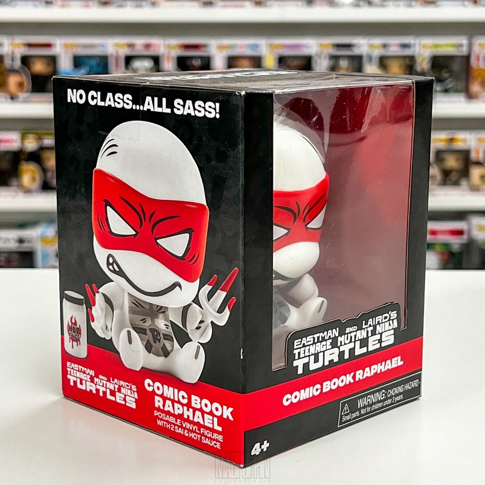 Cheekys Eastman Laird Teenage Mutant Ninja Turtles TMNT Raphael Toy Vinyl Figure