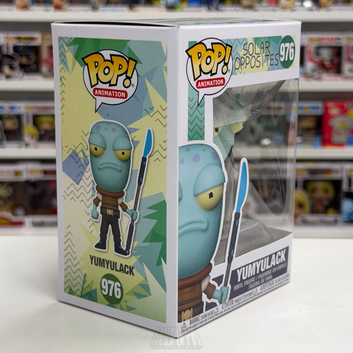 Funko Pop Animation Solar Opposites Yumylack 976 TV Alien Family Vinyl Figure