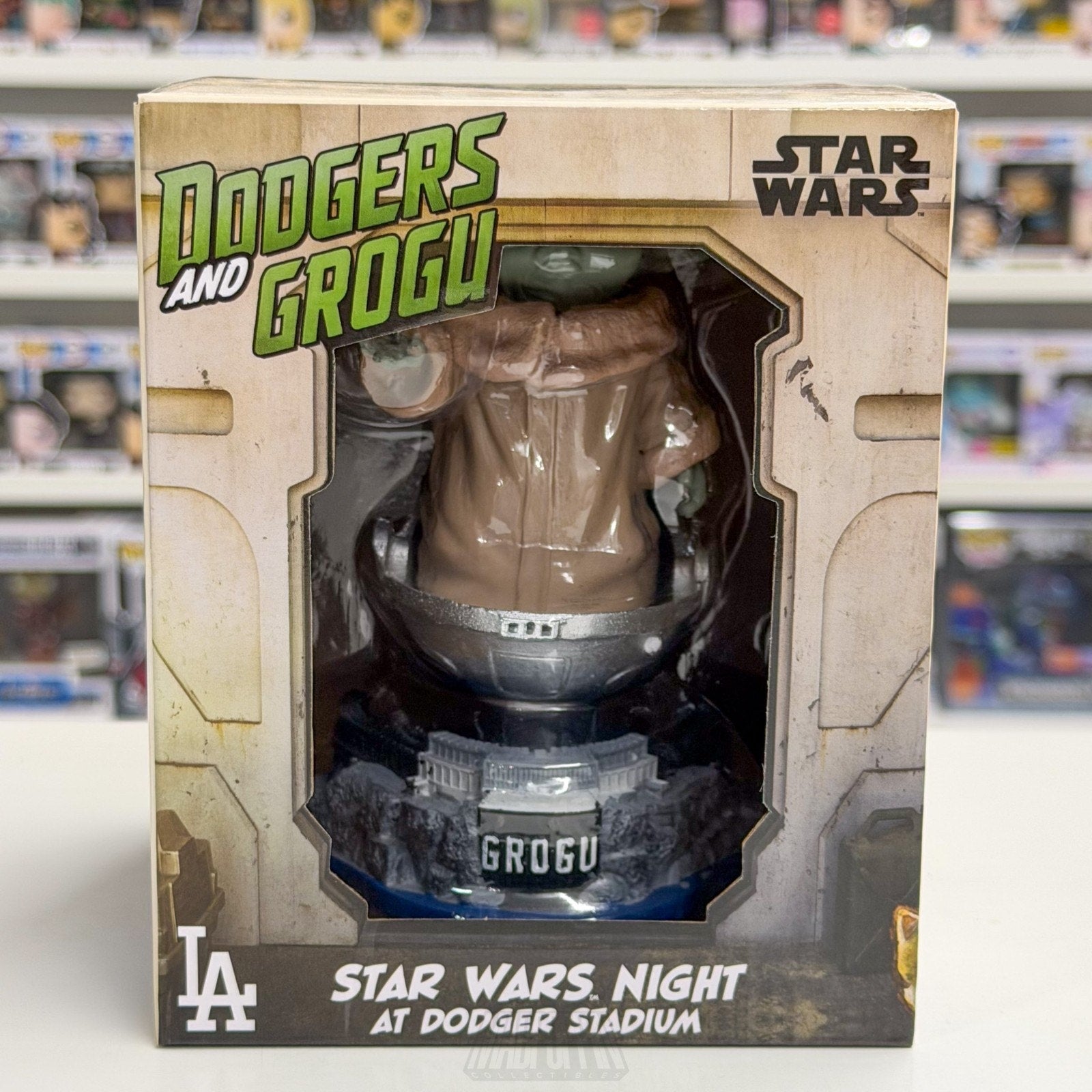 Dodgers x Star Wars Grogu Bobblehead Giveaway Baby Yoda Los Angeles MLB Baseball