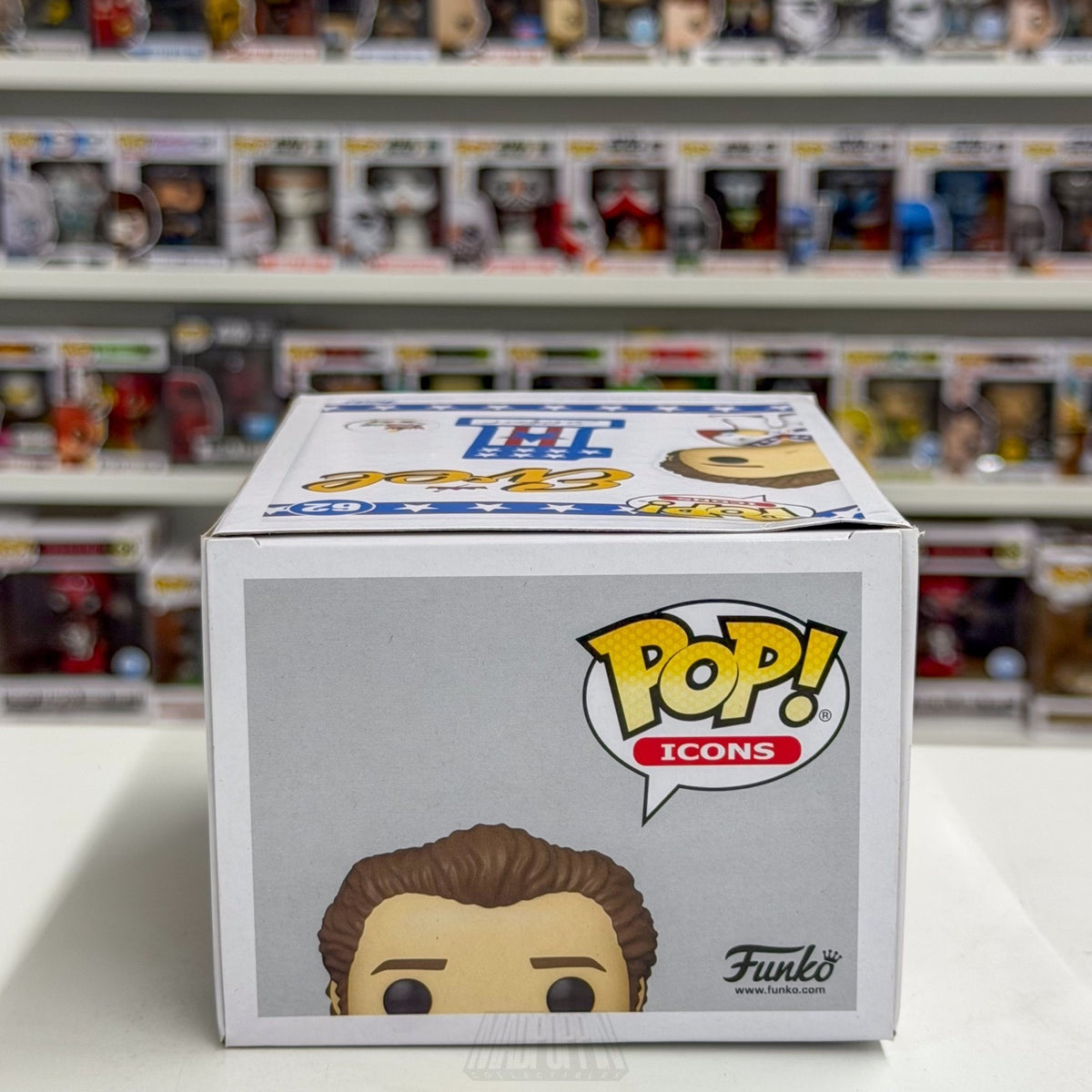 Funko Pop Icons Evel Knievel 62 American Stunt Performer Entertainer Toy Figure