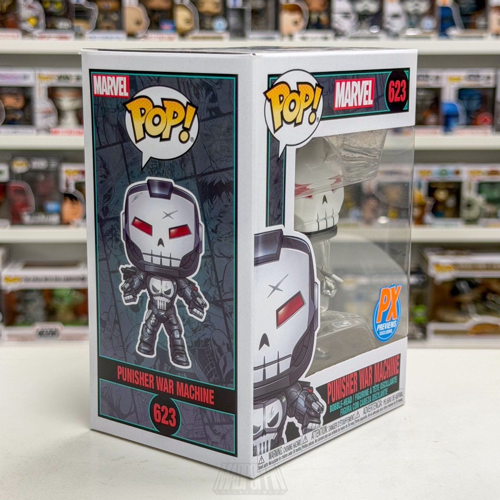 Funko Pop Marvel Punisher War Machine Metallic 623 Frank Castle Toy Vinyl Figure