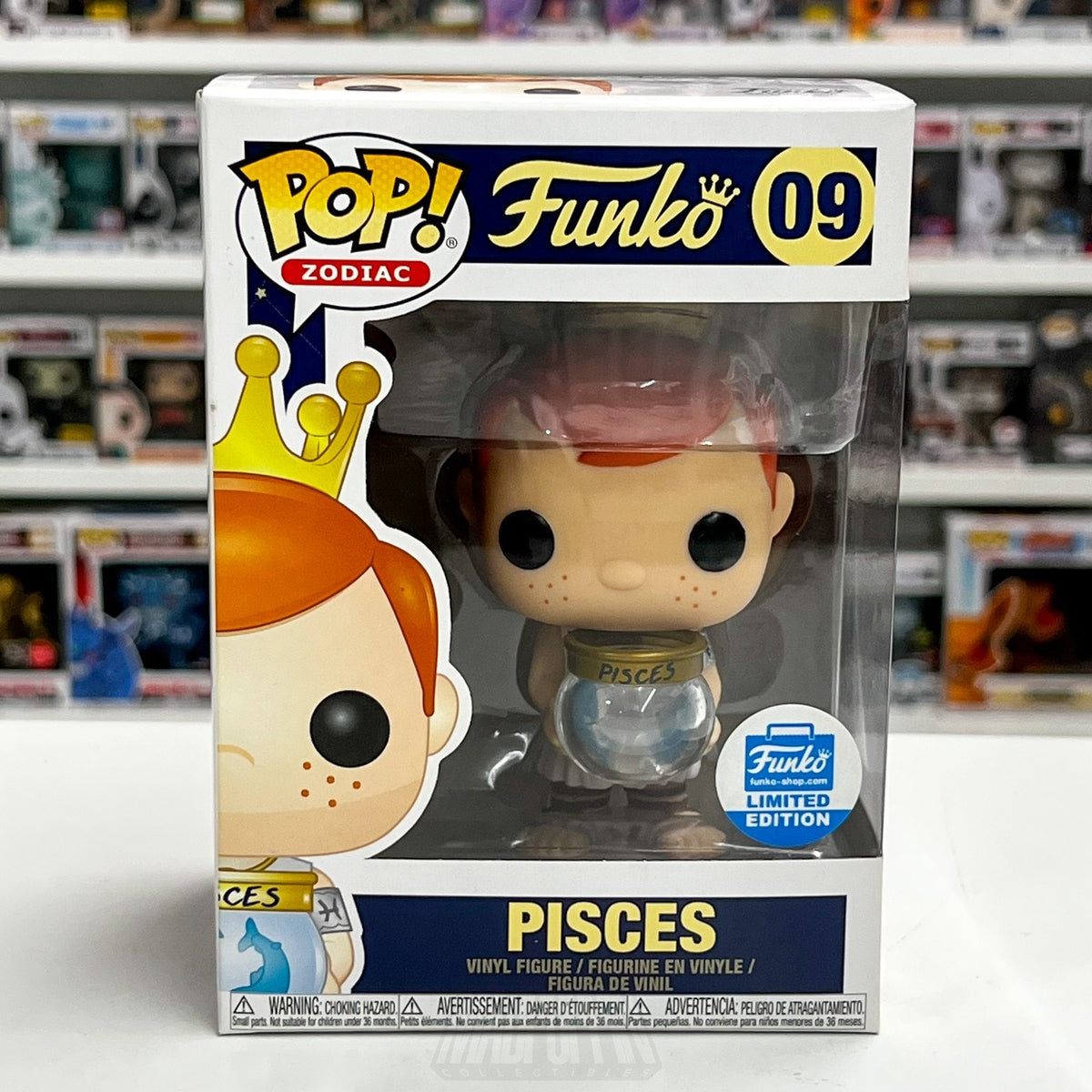 Funko Pop Zodiac Sign Freddy as Pisces Exclusive 09 Astrology Toy Vinyl Figure