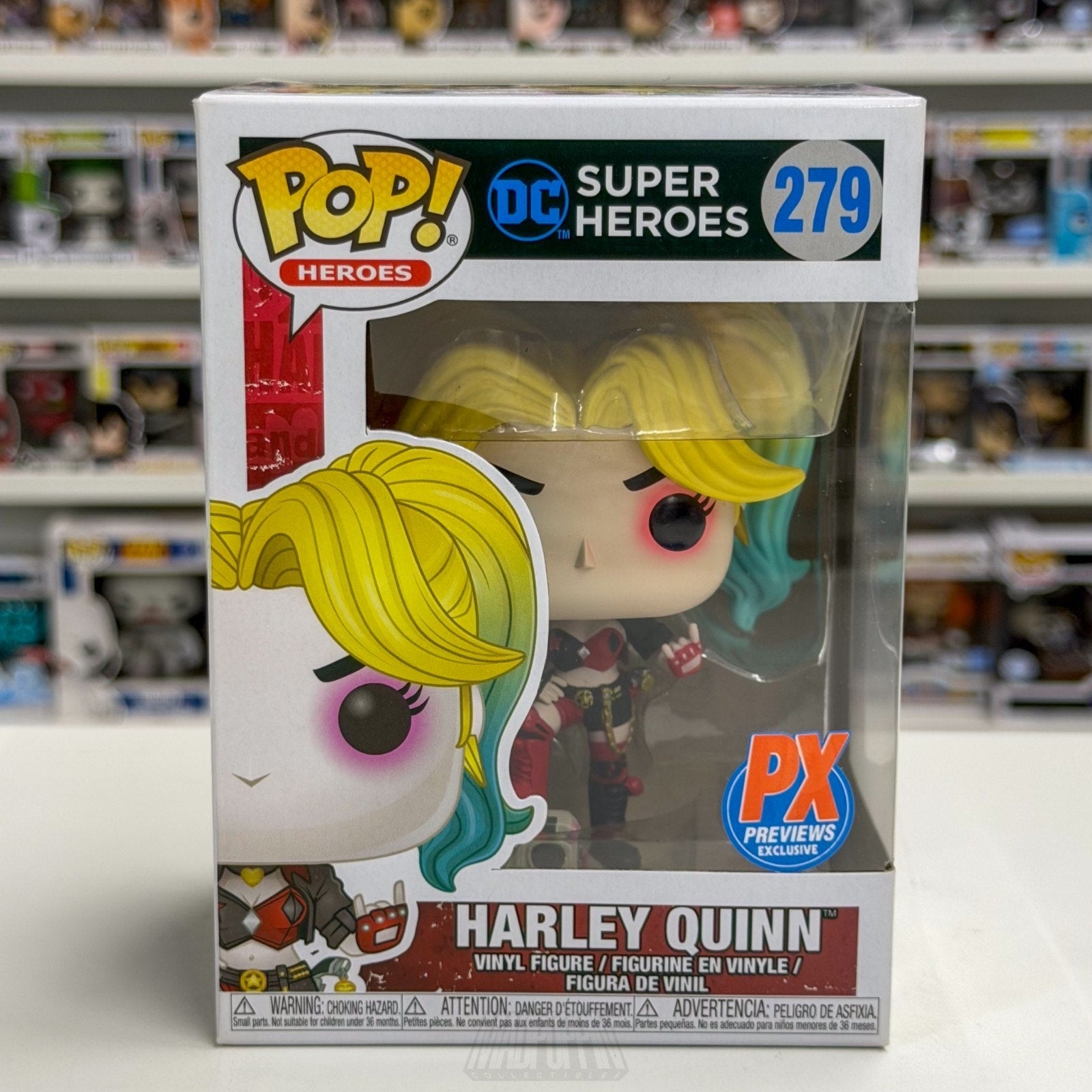 Funko Pop DC Bombox Suicide Squad Rebirth Harley Quinn PX 279 Toy Vinyl Figure