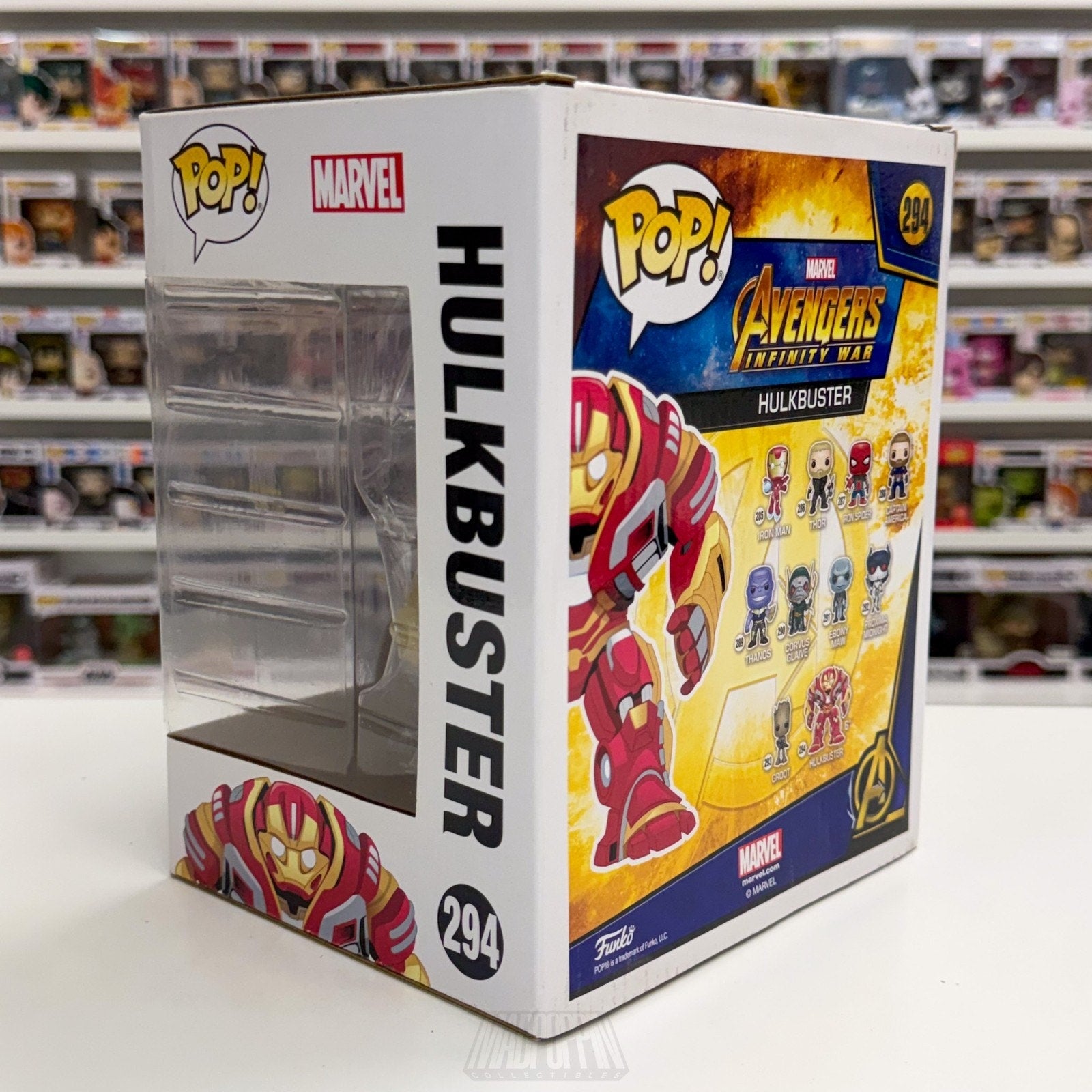 Funko Pop Marvel Avengers Infinity War Hulkbuster 294 Iron Man Armor 6" Figure