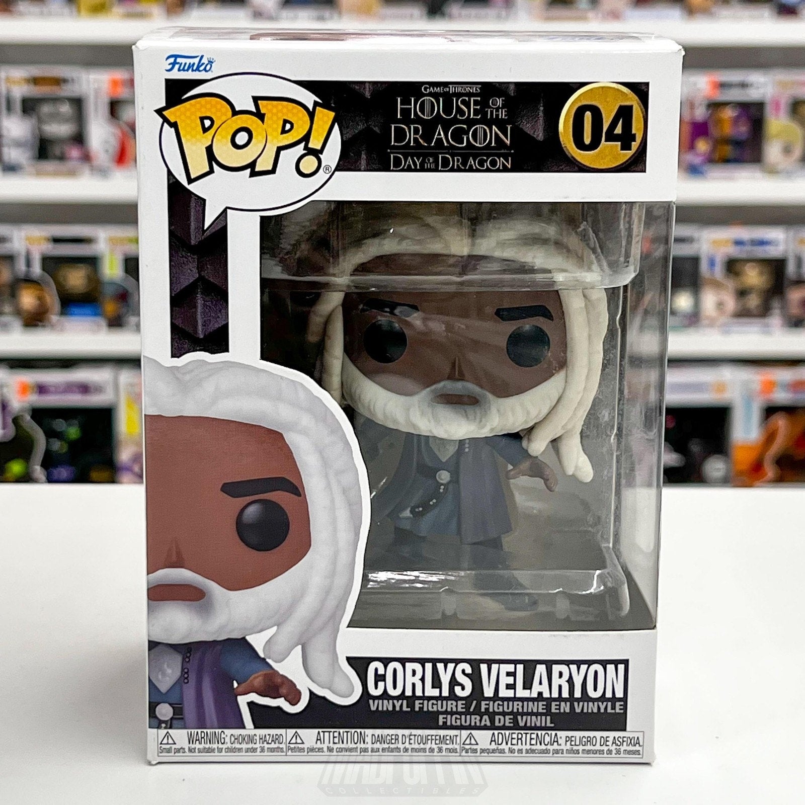 Funko Pop TV House of the Dragon Corlys Velaryon 04 Game of Thrones Vinyl Figure