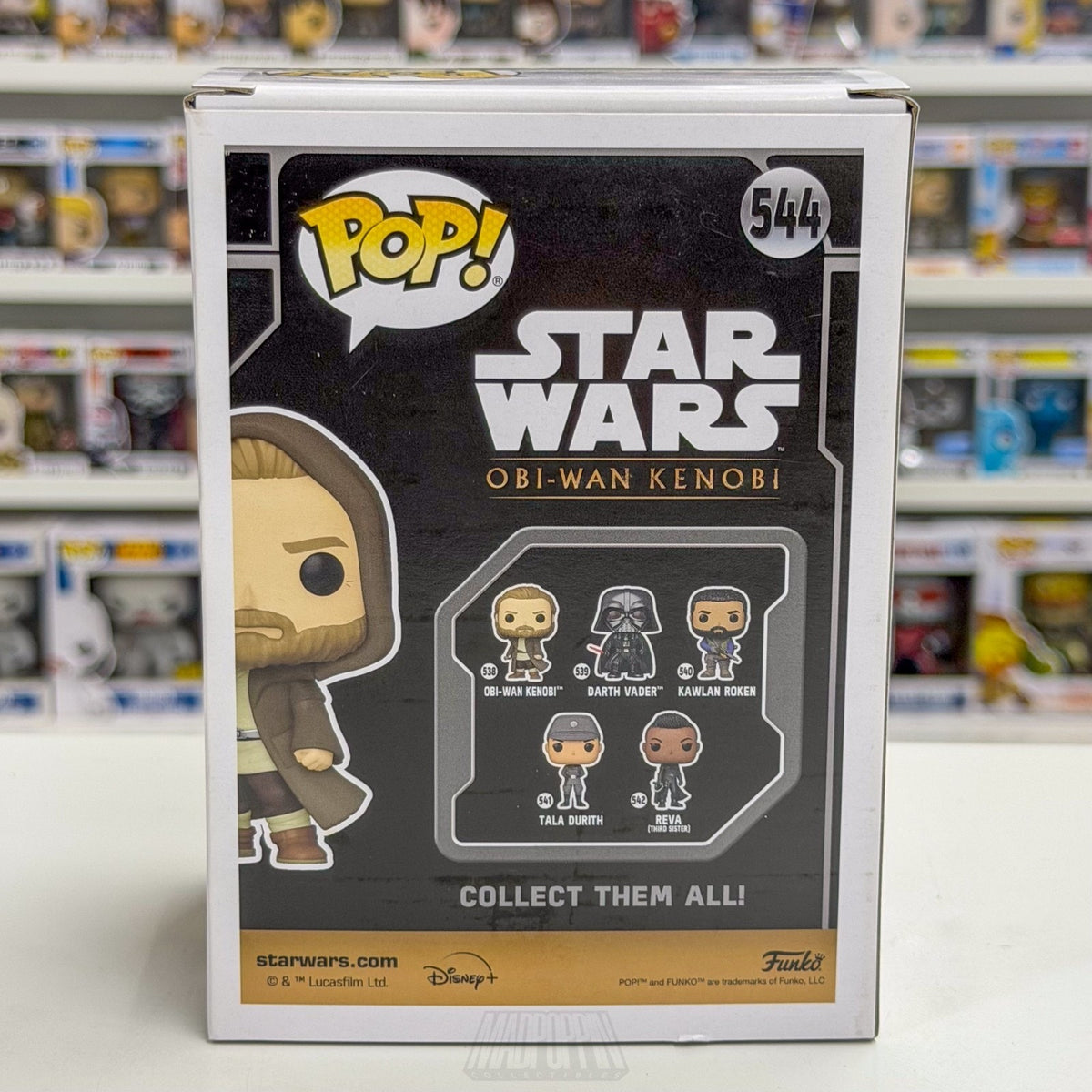 Funko Pop Star Wars Obi-Wan Kenobi Jedi Robe Exclusive 544 Force Toy Figure
