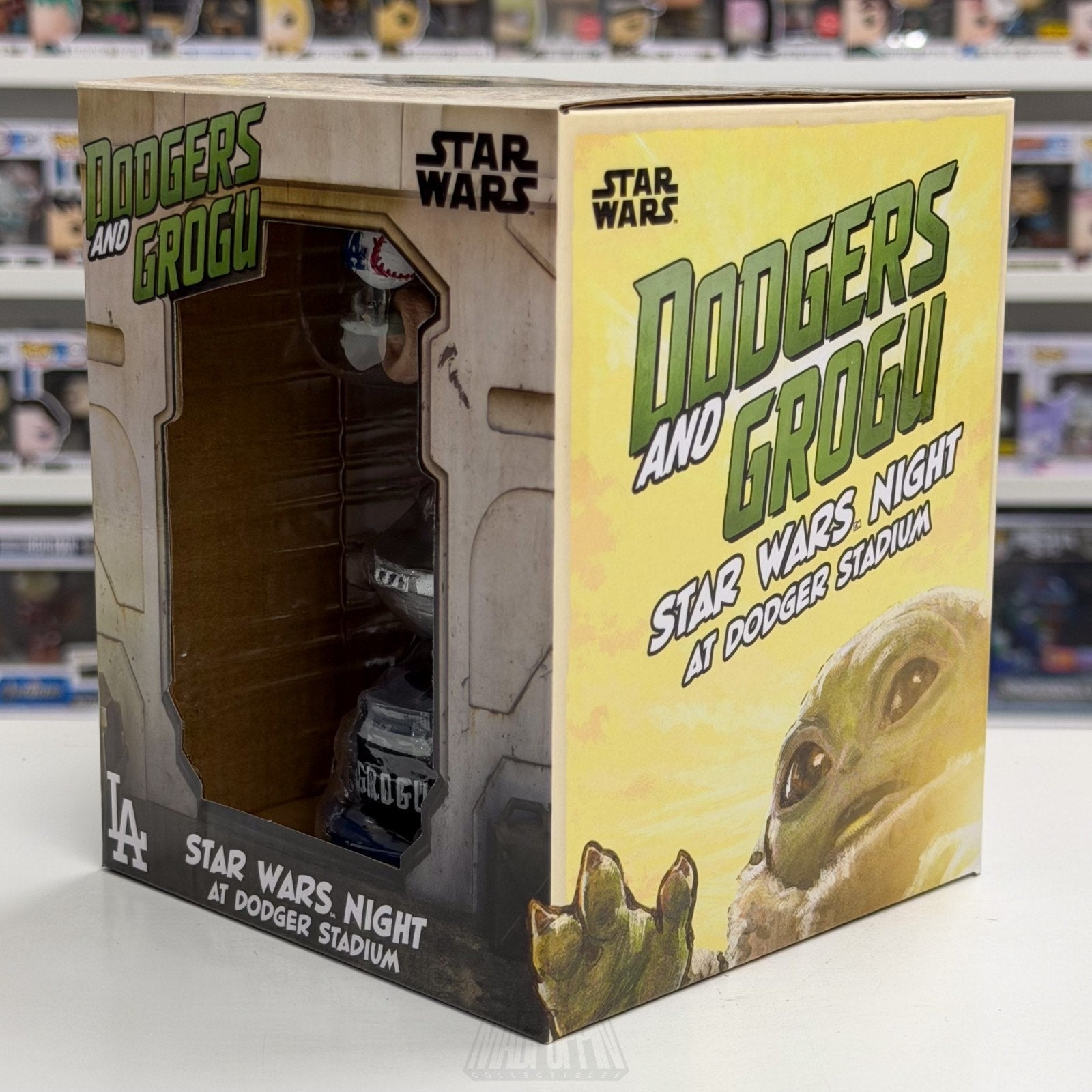 Dodgers x Star Wars Grogu Bobblehead Giveaway Baby Yoda Los Angeles MLB Baseball