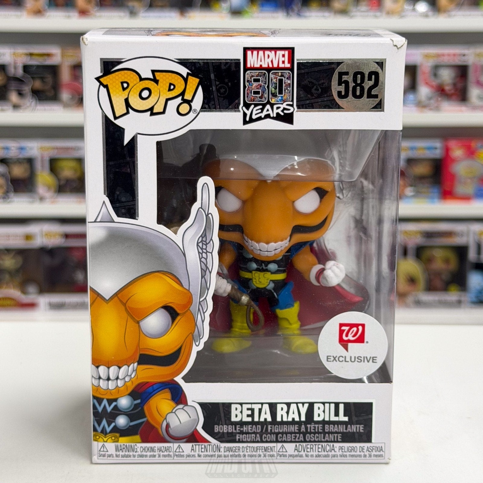 Funko Pop Marvel 80 Years Beta Ray Bill 582 Korbinite Alien Thor Vinyl Figure
